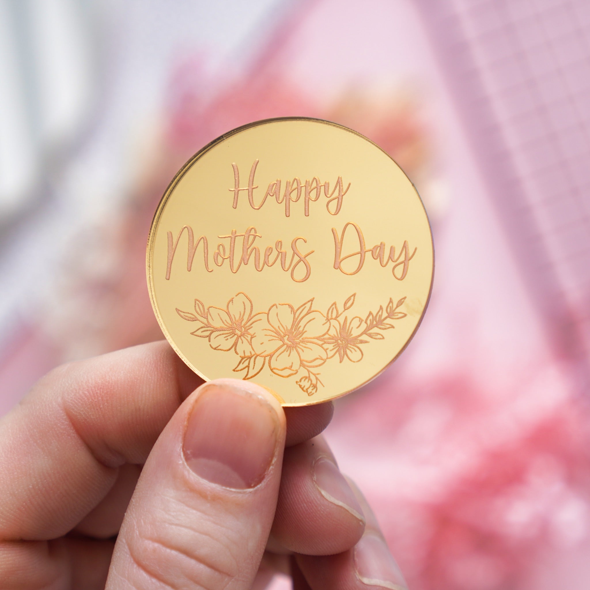 Mothers Day Cupcake Charm