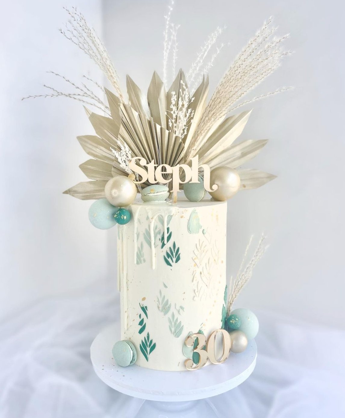 Name Acrylic Cake Topper