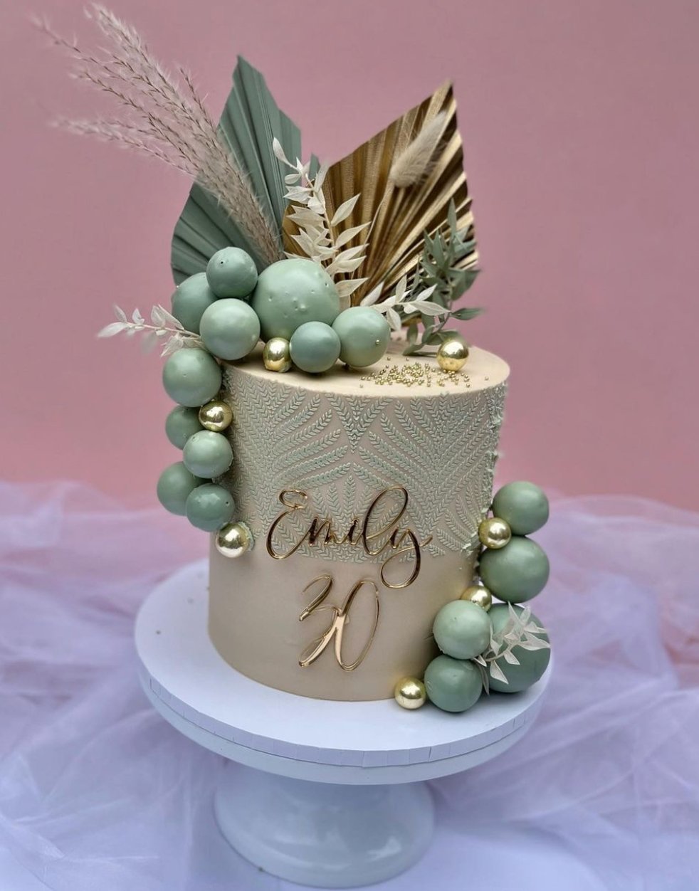 Name Cake Charm