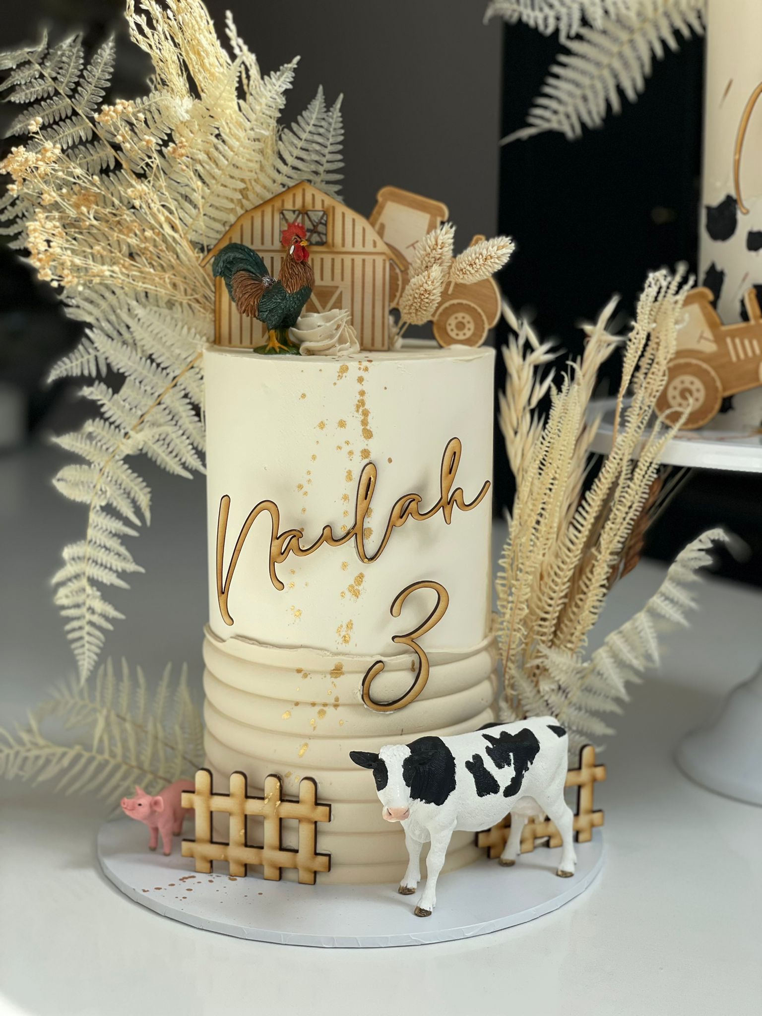 Farm Cake Charm Set