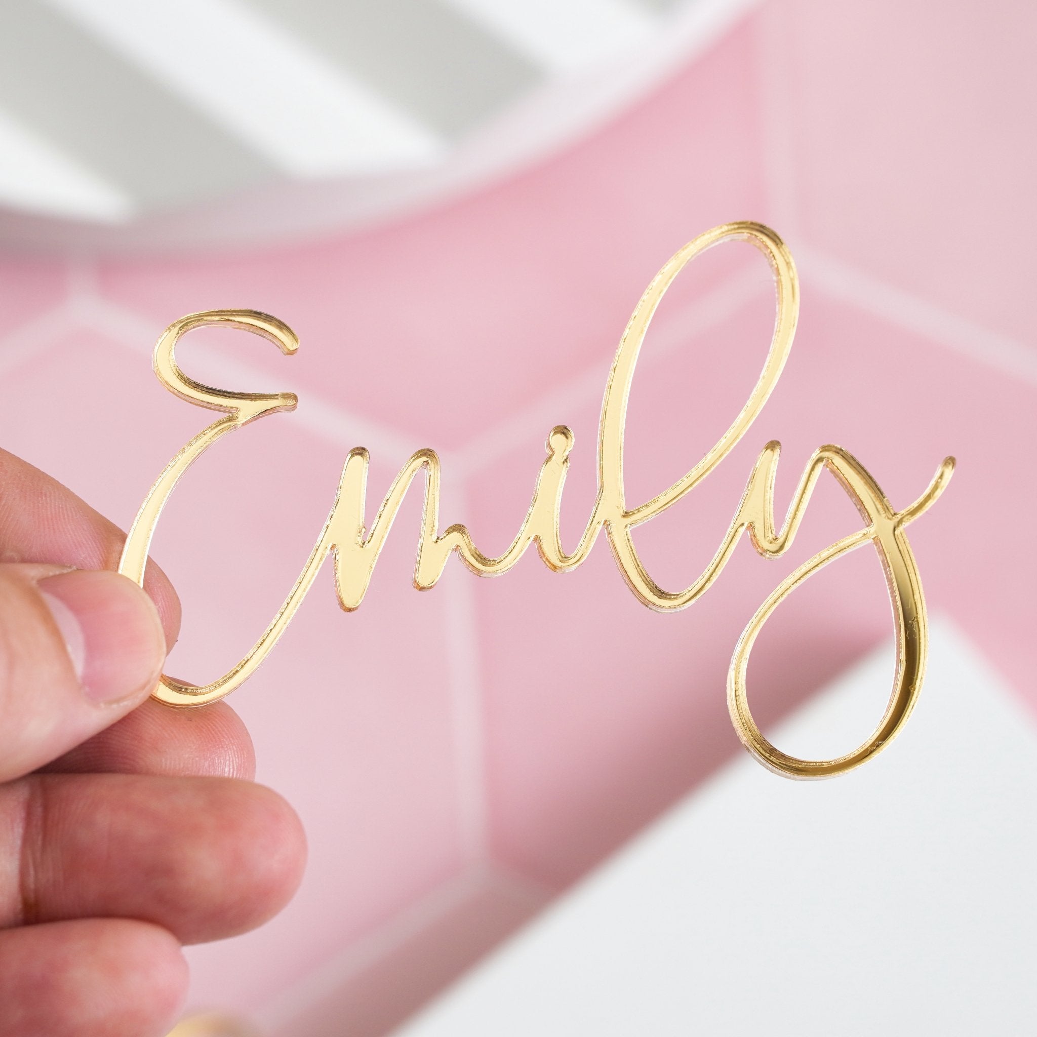Name Cake Charm