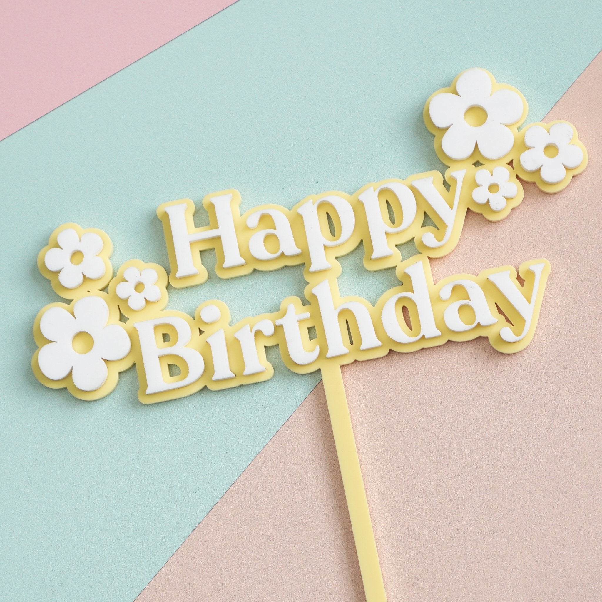 Daisy Cake Topper
