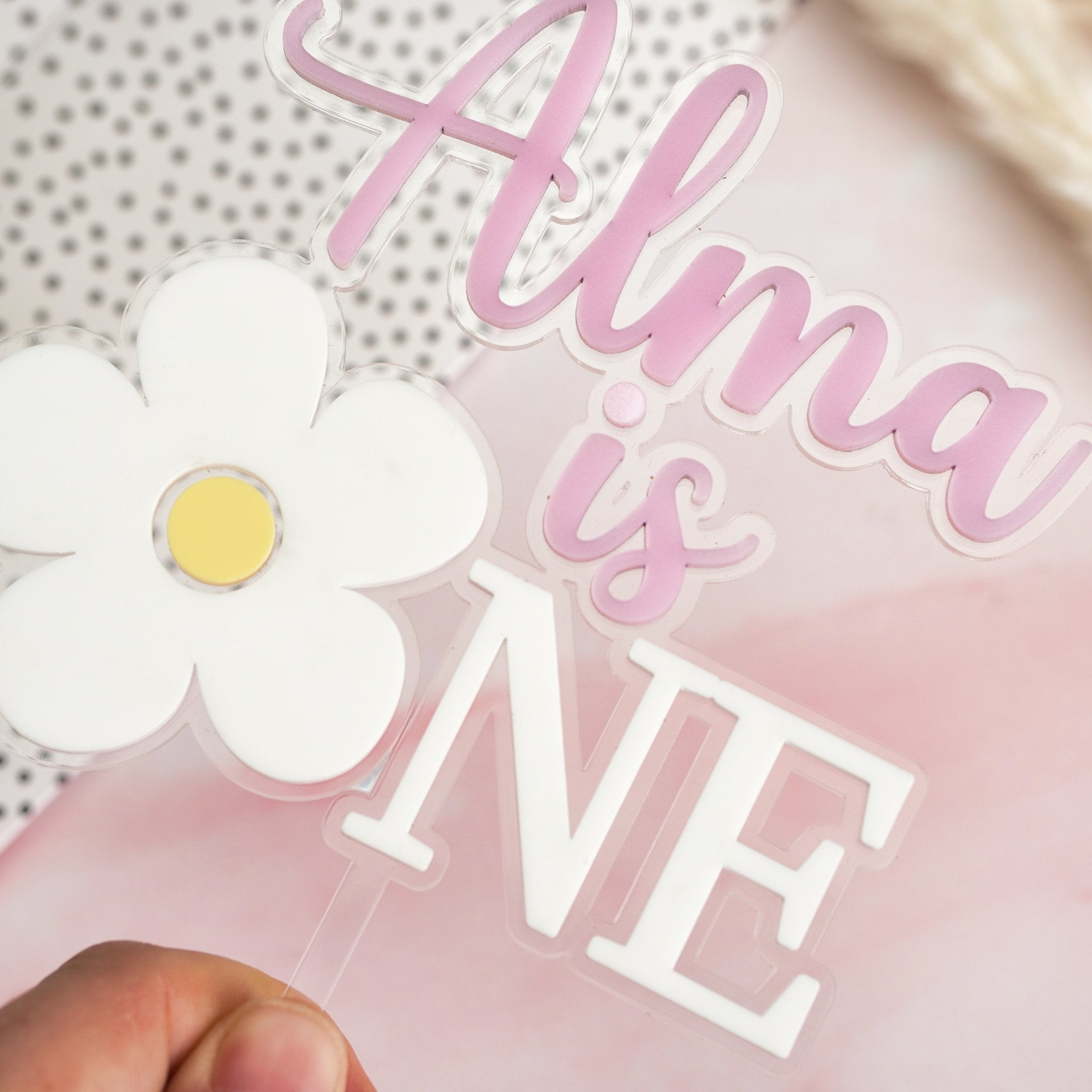 First Birthday Cake Topper