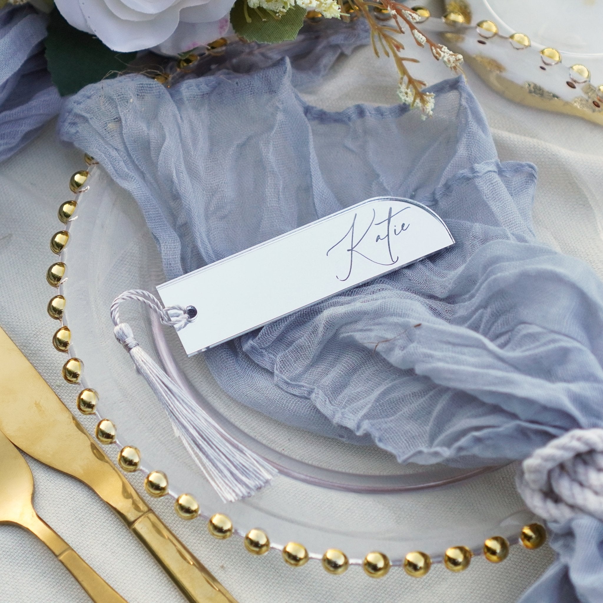 Bookmark Style Wedding Favours