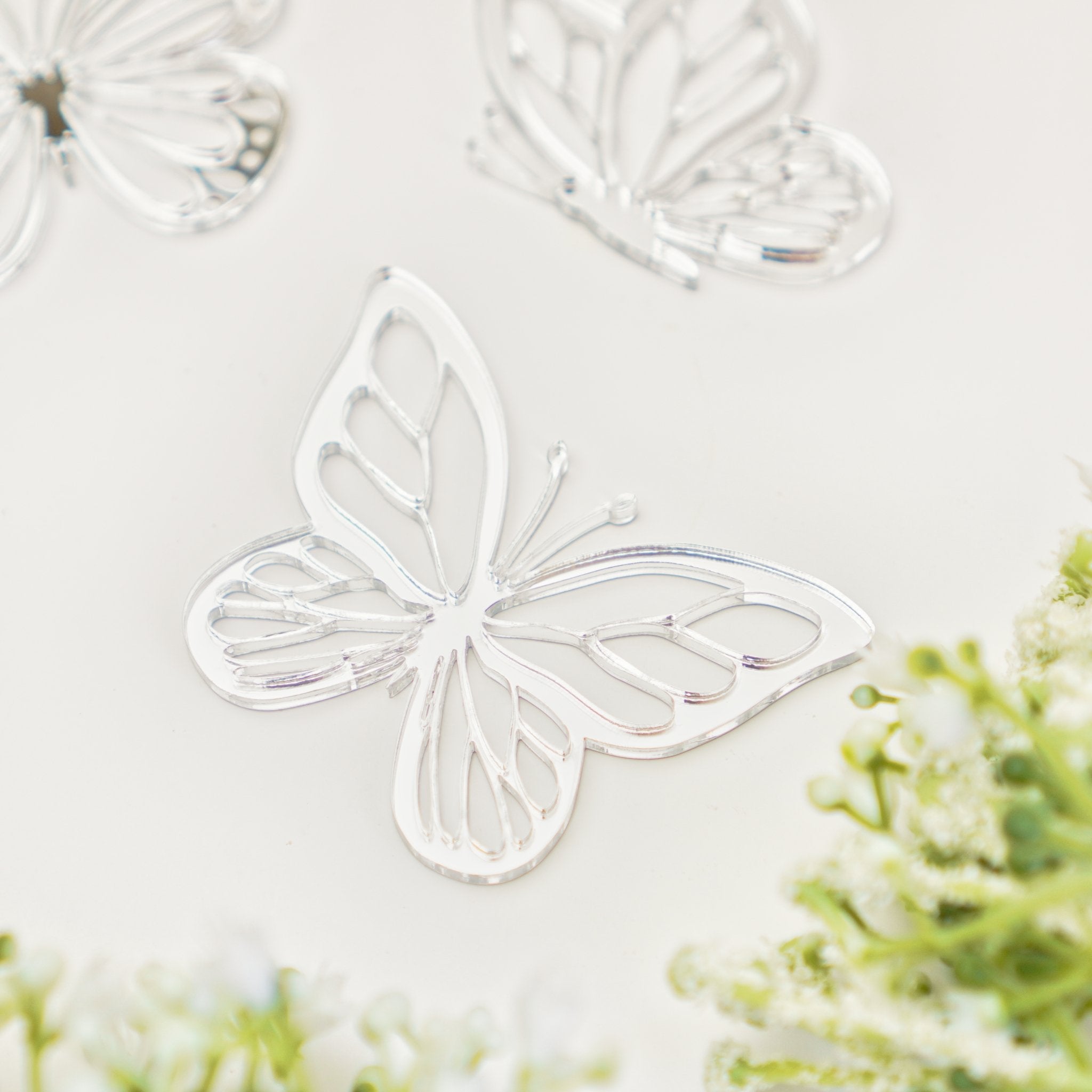 Butterfly Cake Charms Set of 4