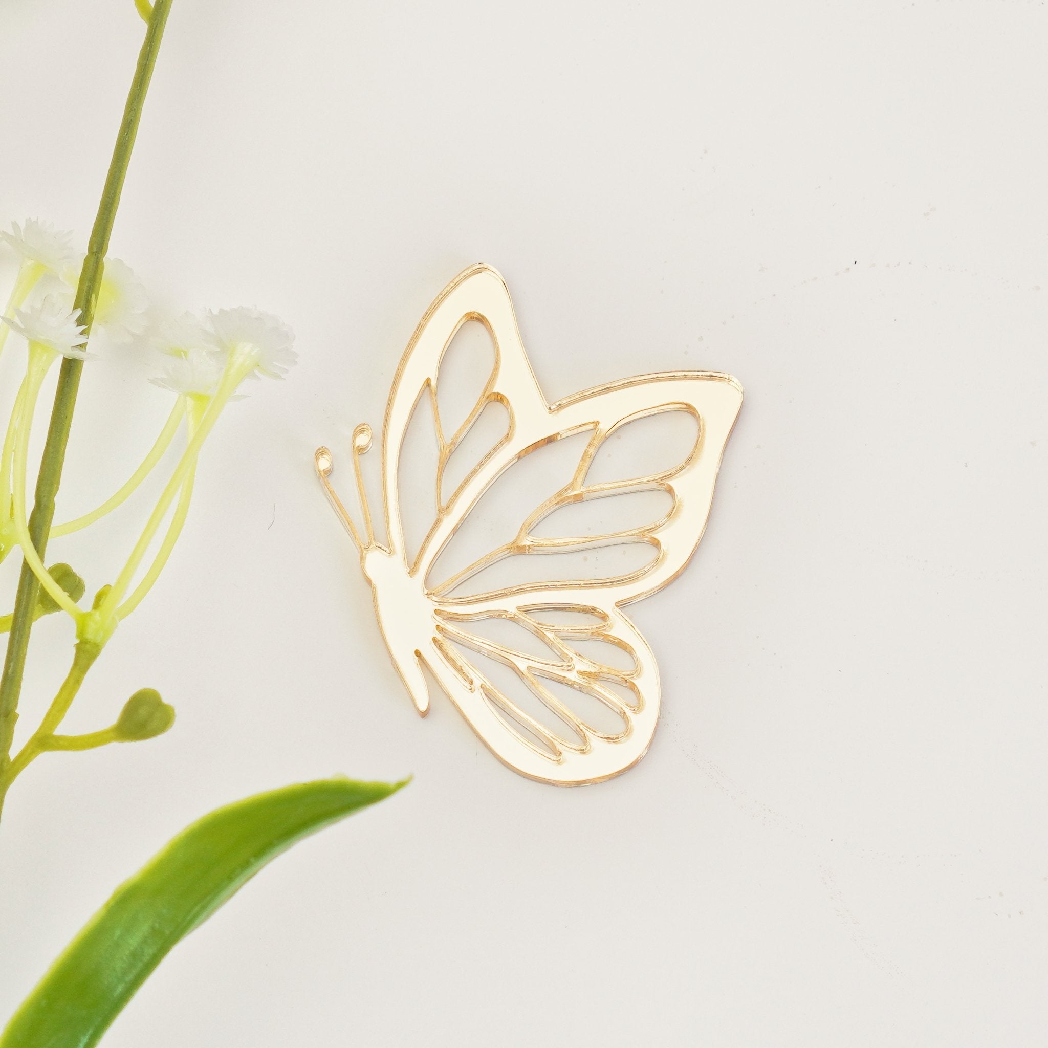 Butterfly Cake Charms Set of 4