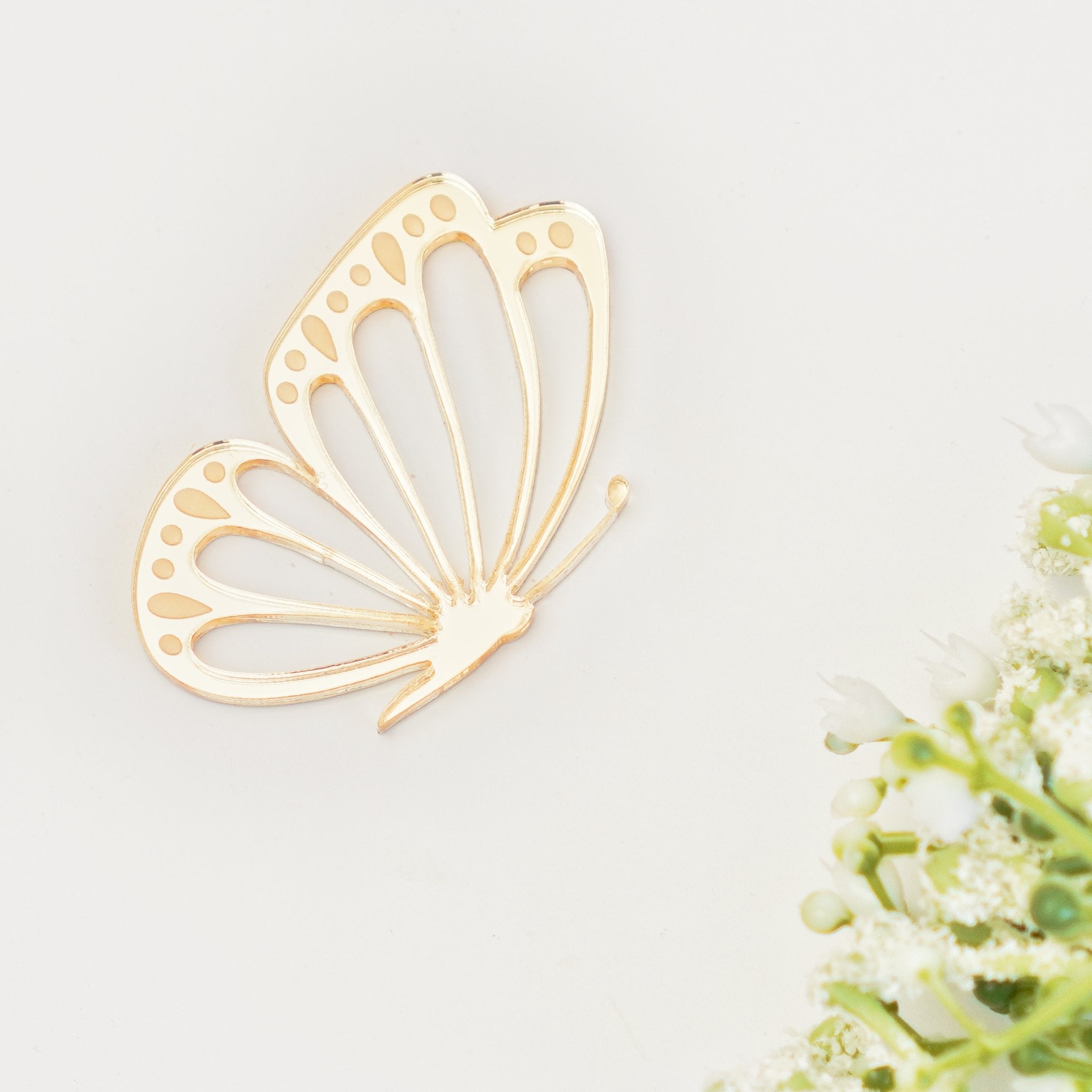 Butterfly Cake Charms Set of 4