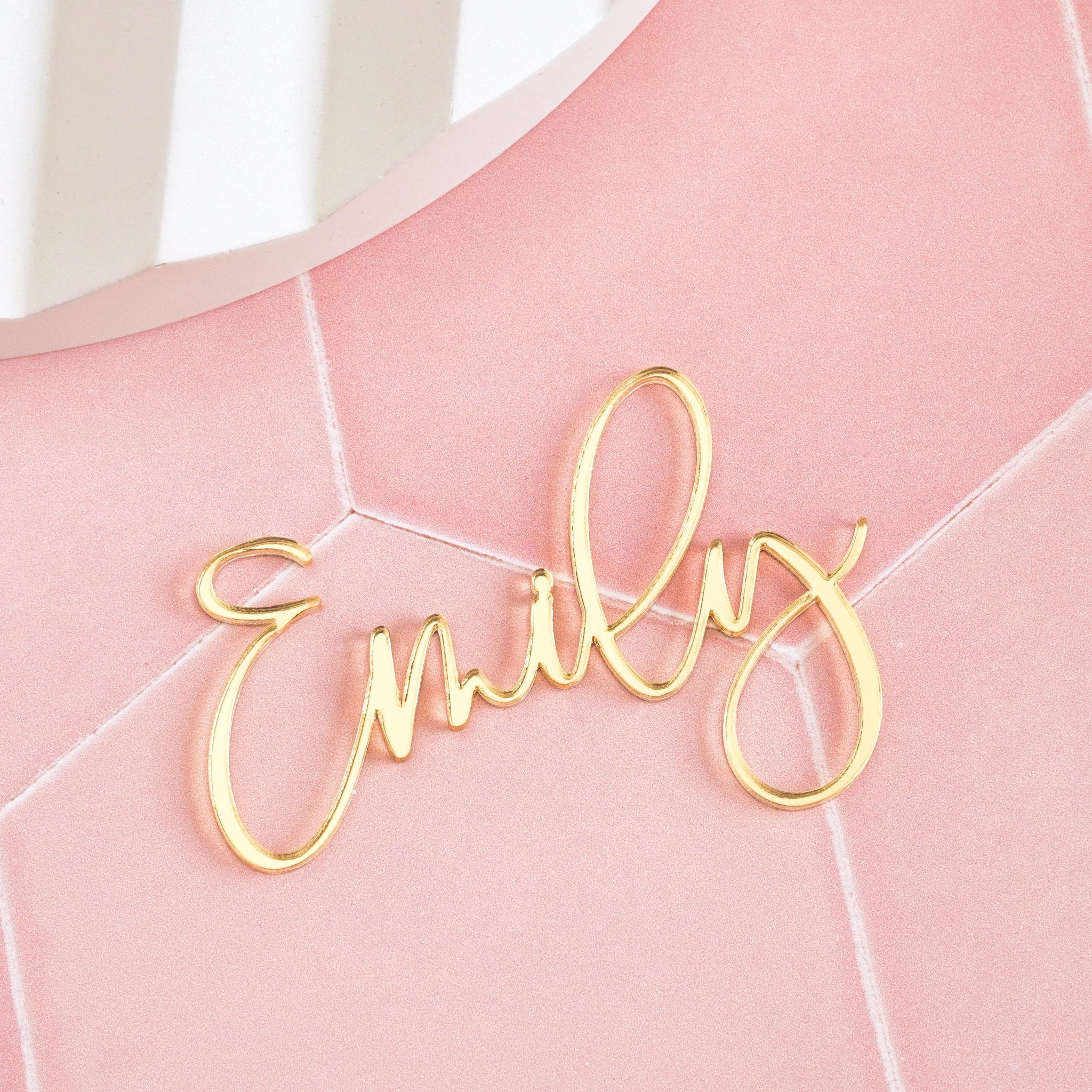 Name Cake Charm