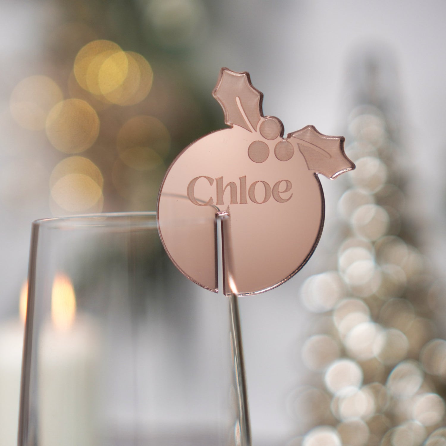 Christmas Name Charms