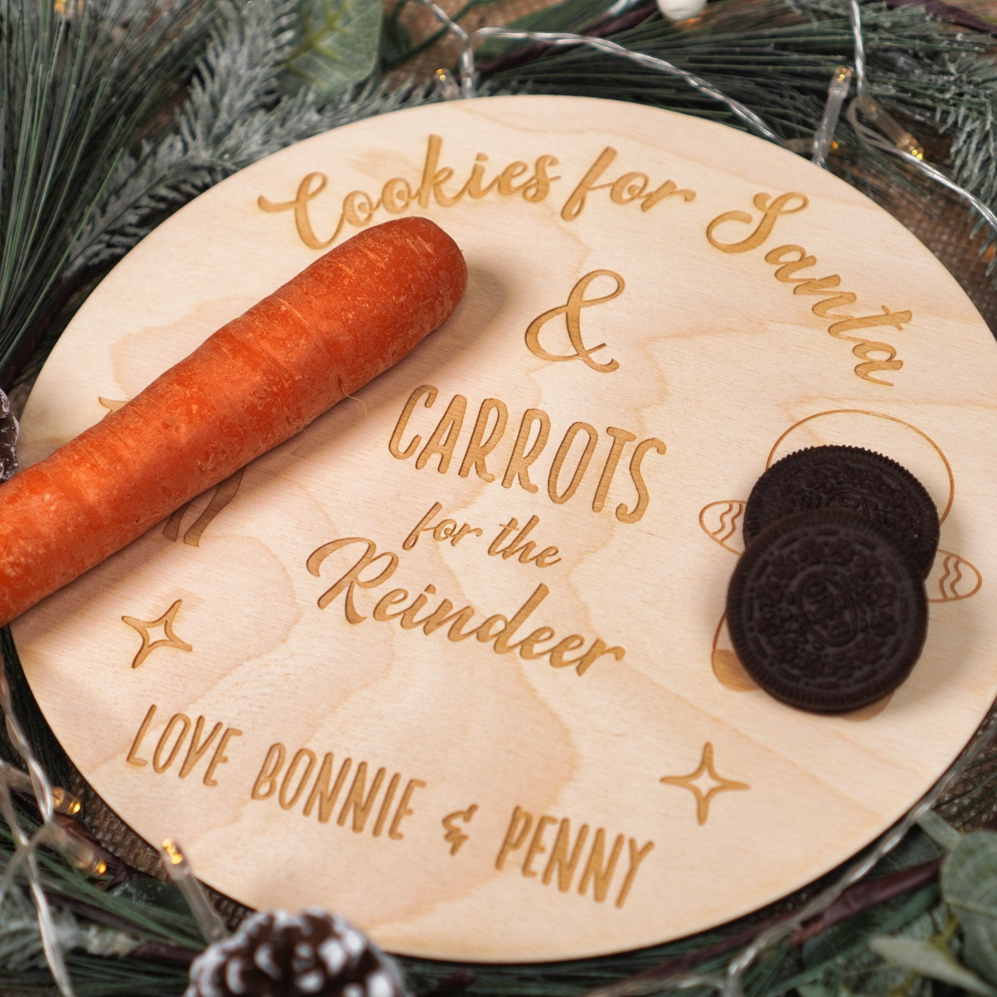 Personalised Christmas Eve Board