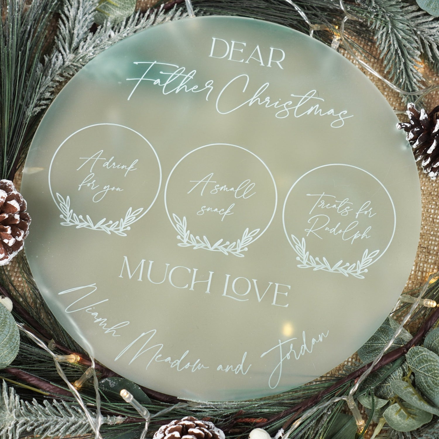 Christmas Eve Plate
