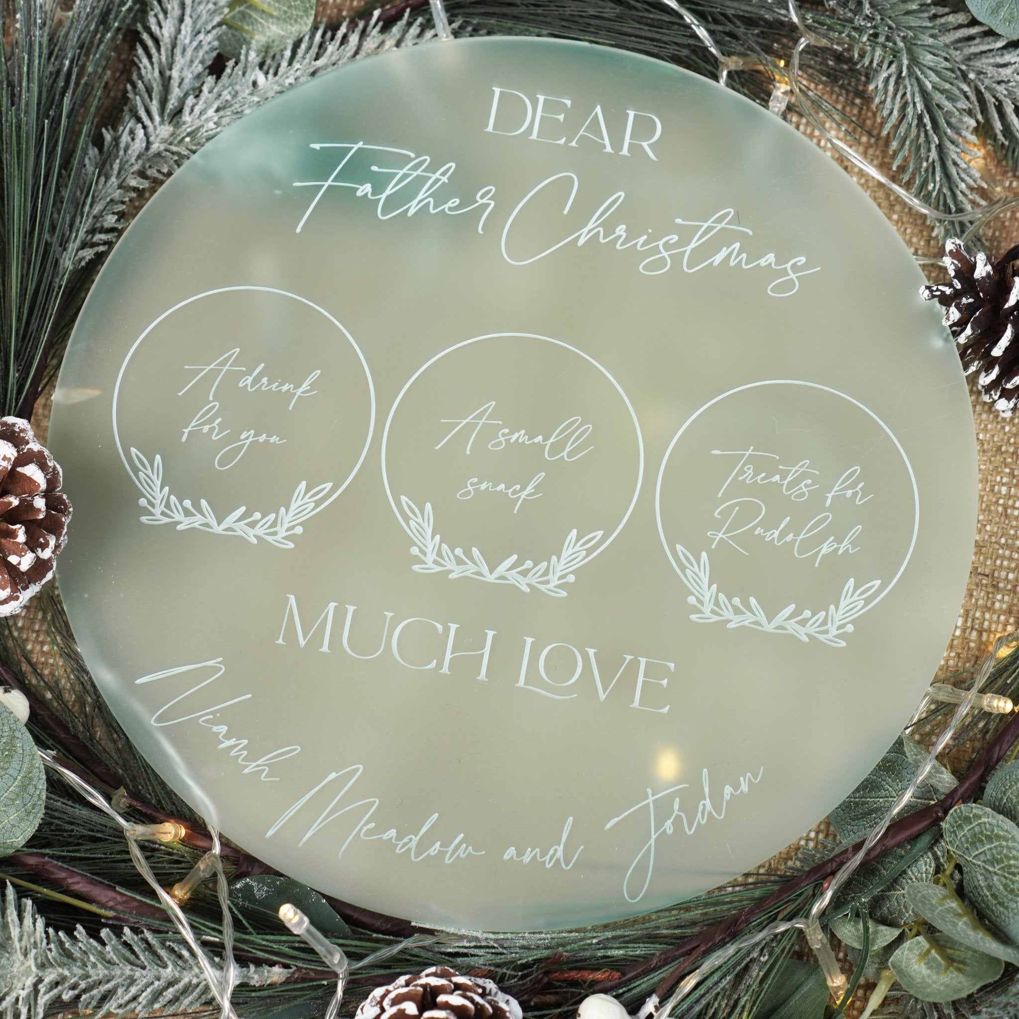 Christmas Eve Plate