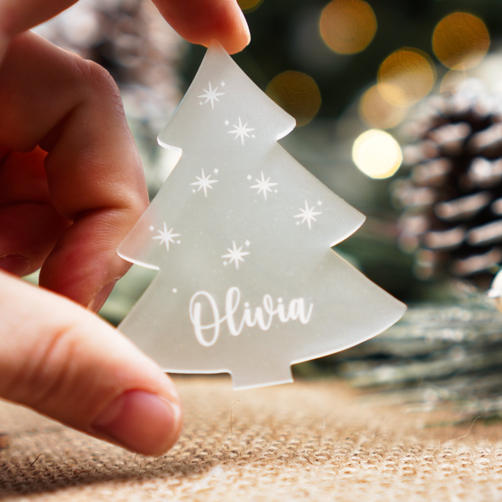 Christmas name tags