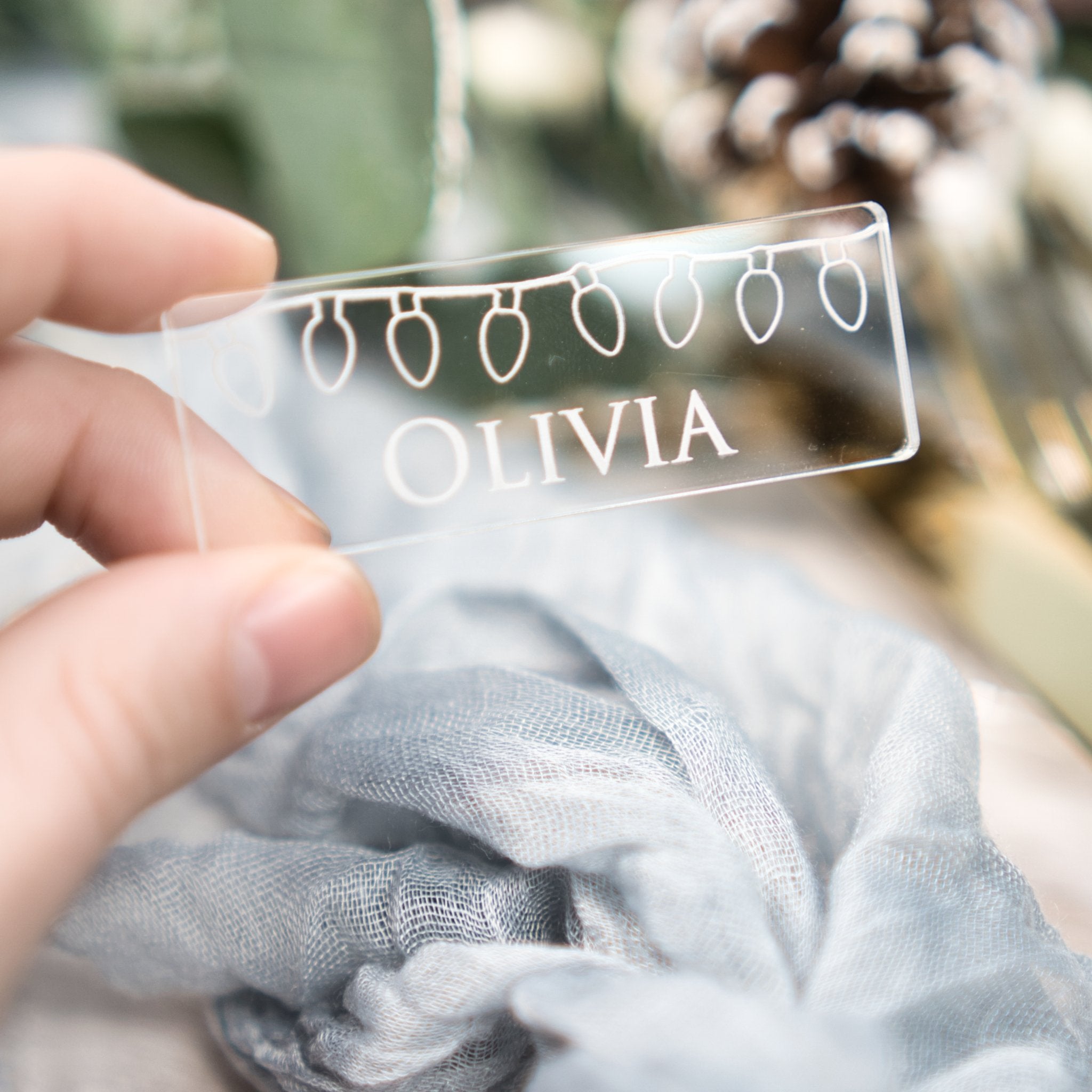 Christmas place card