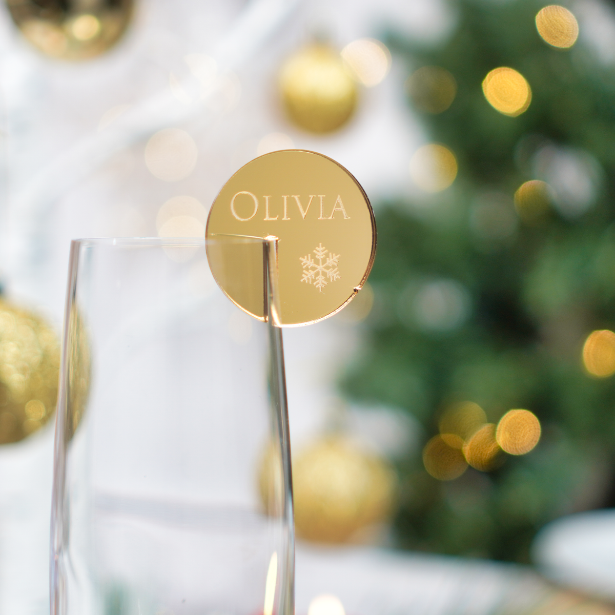 Christmas place setting