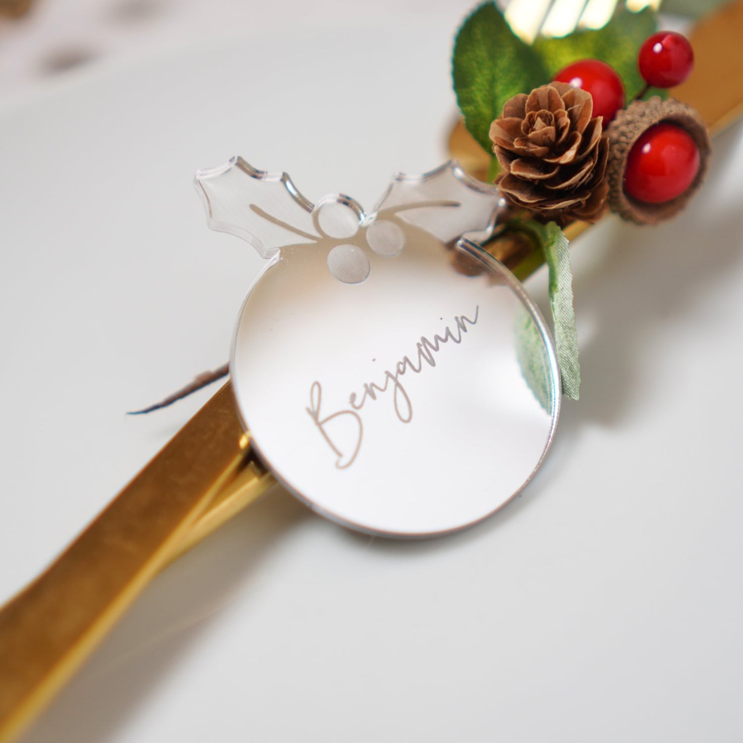 Christmas Place Name Settings