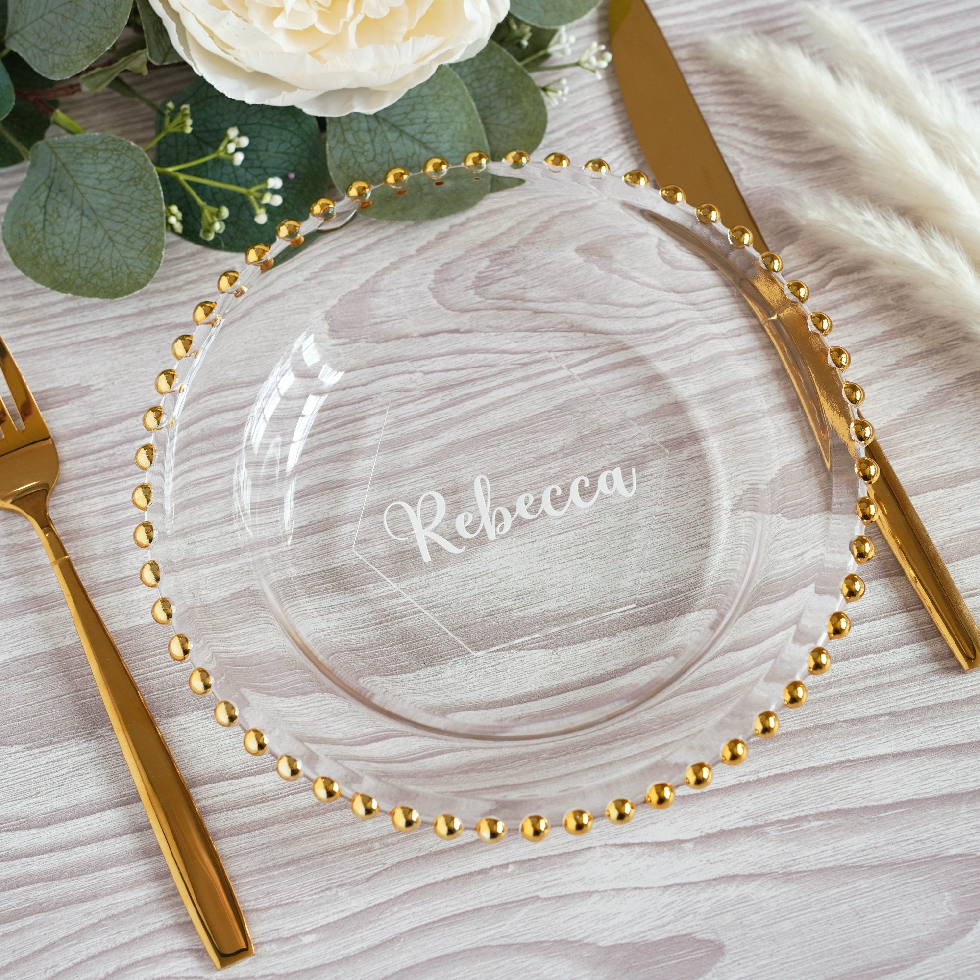 acrylic coasters for wedding favours