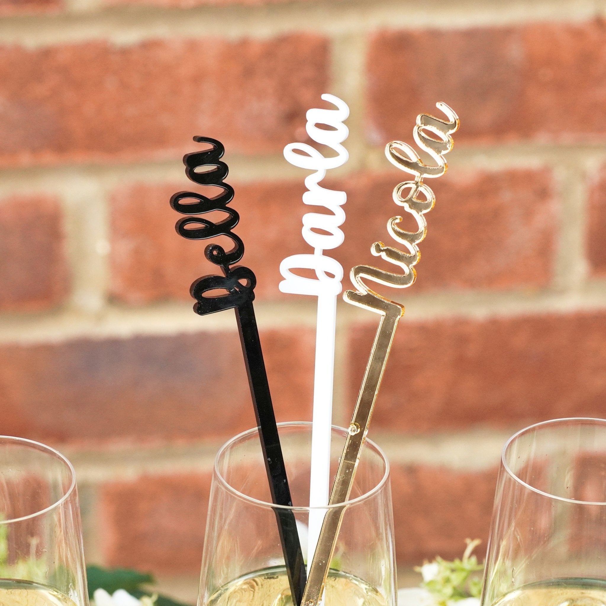 Personalised Cocktail Stirrer