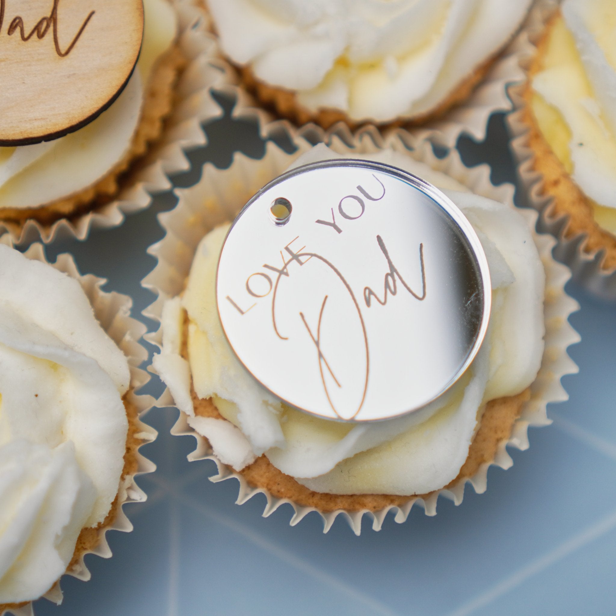 Love You Dad Cupcake Toppers