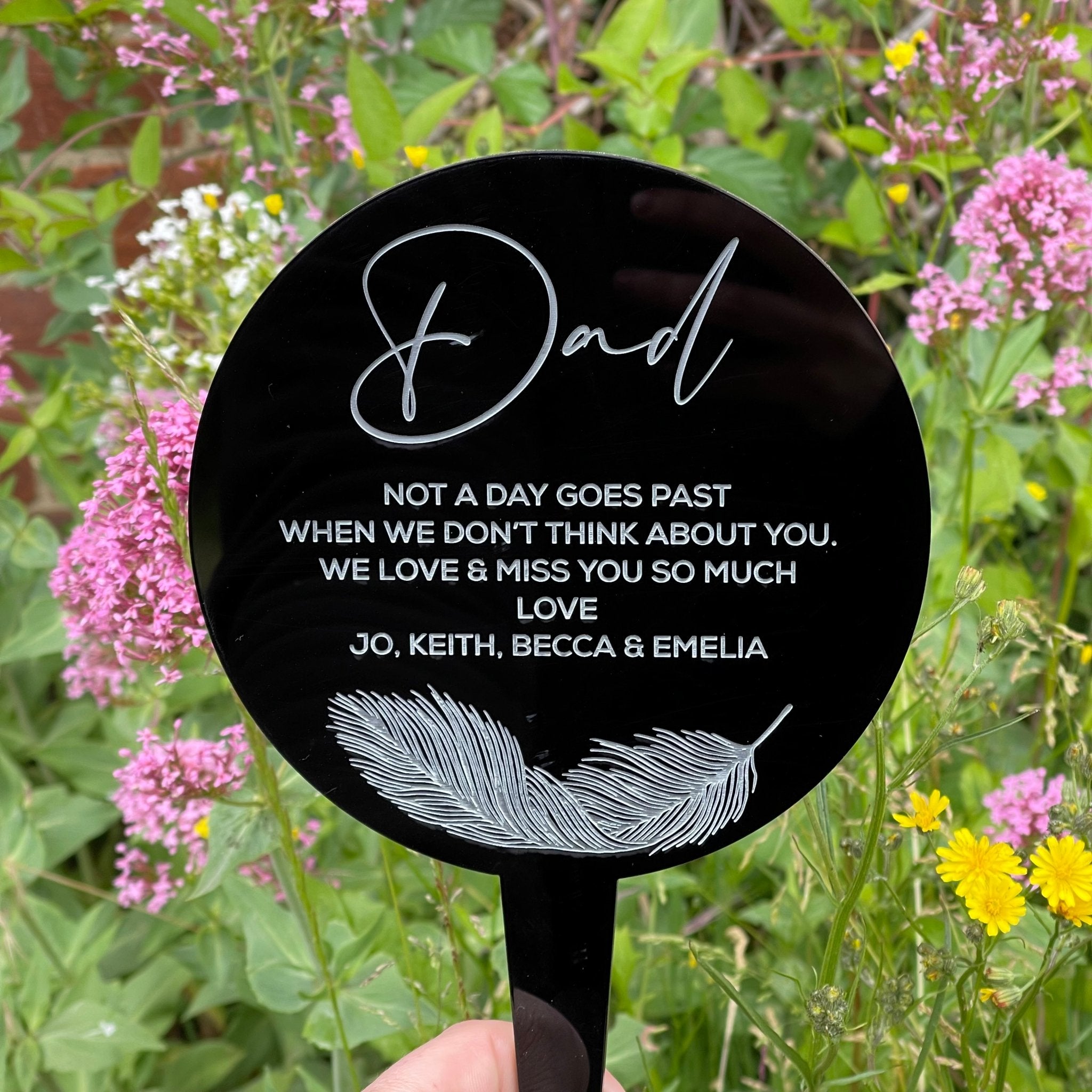 Custom Cemetery Decoration