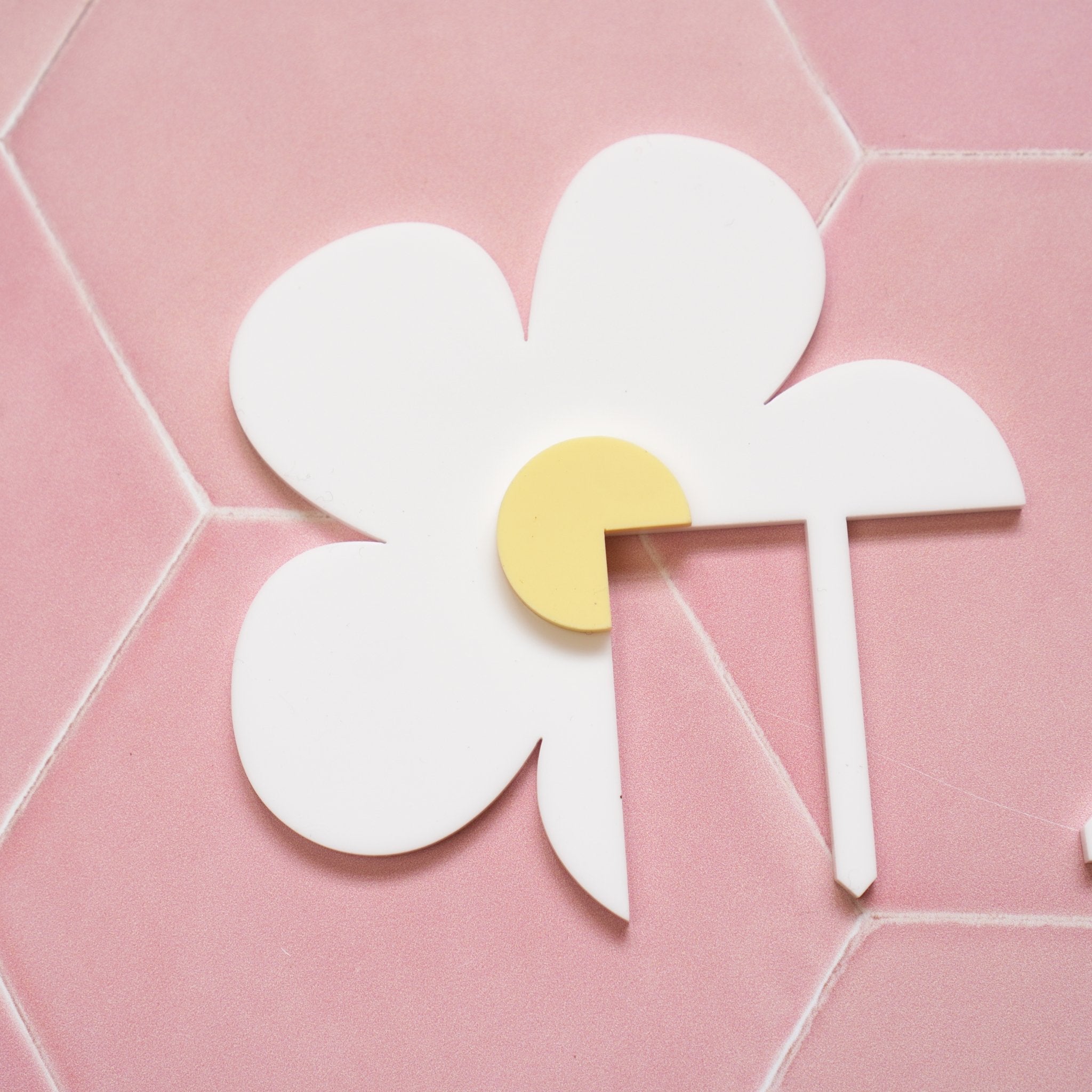 Daisy Cake Topper Set
