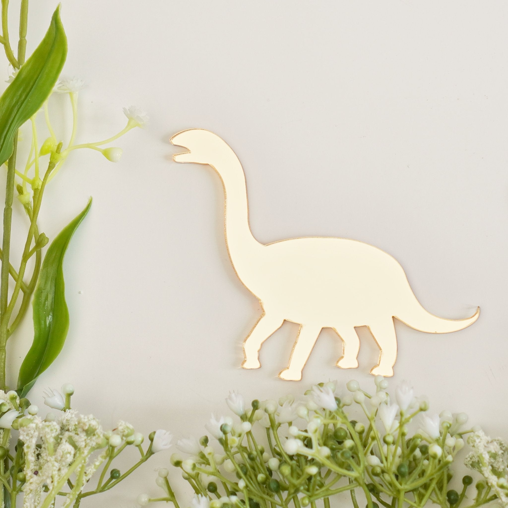 Dinosaur Cake Charm Set of 4