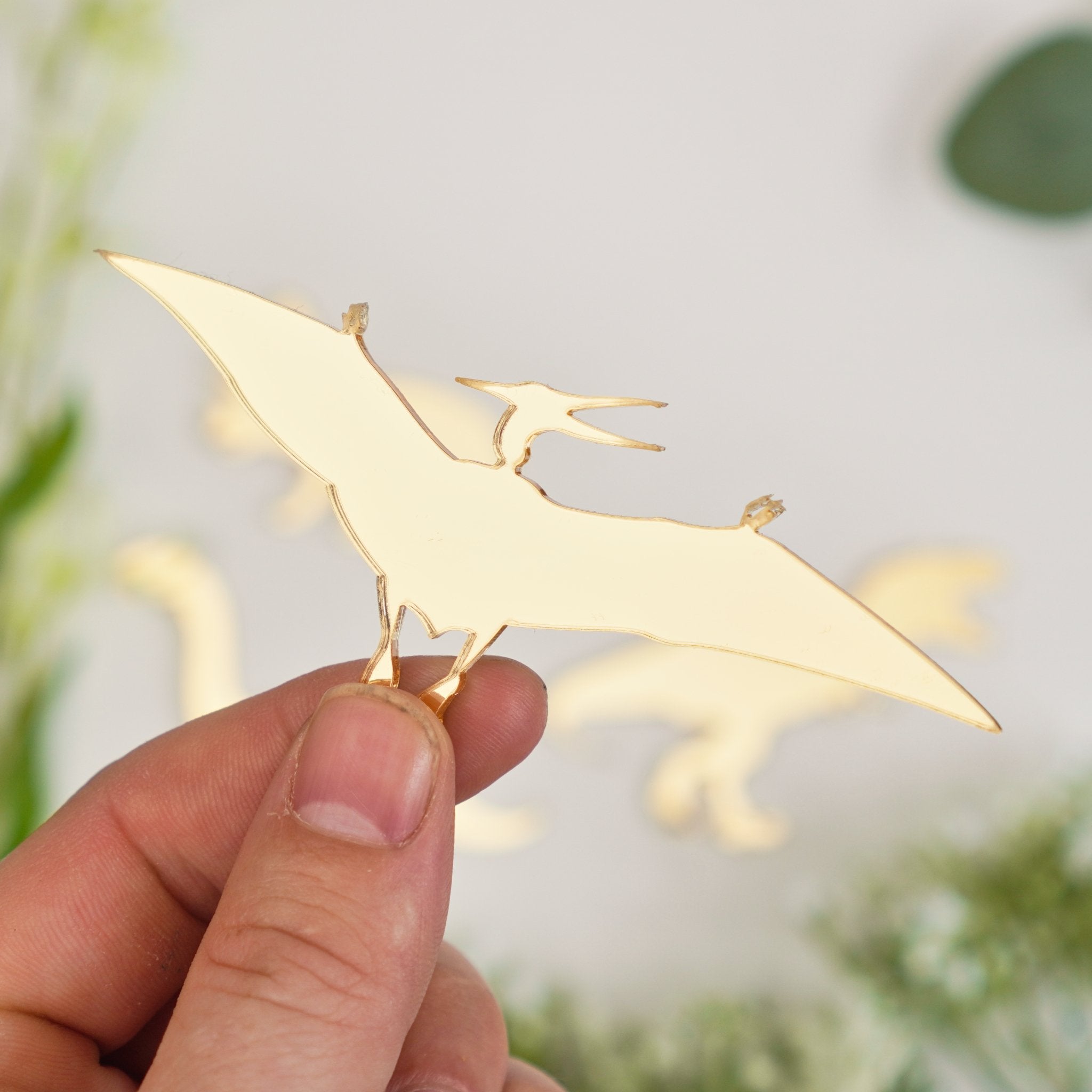 Dinosaur Cake Charm Set of 4