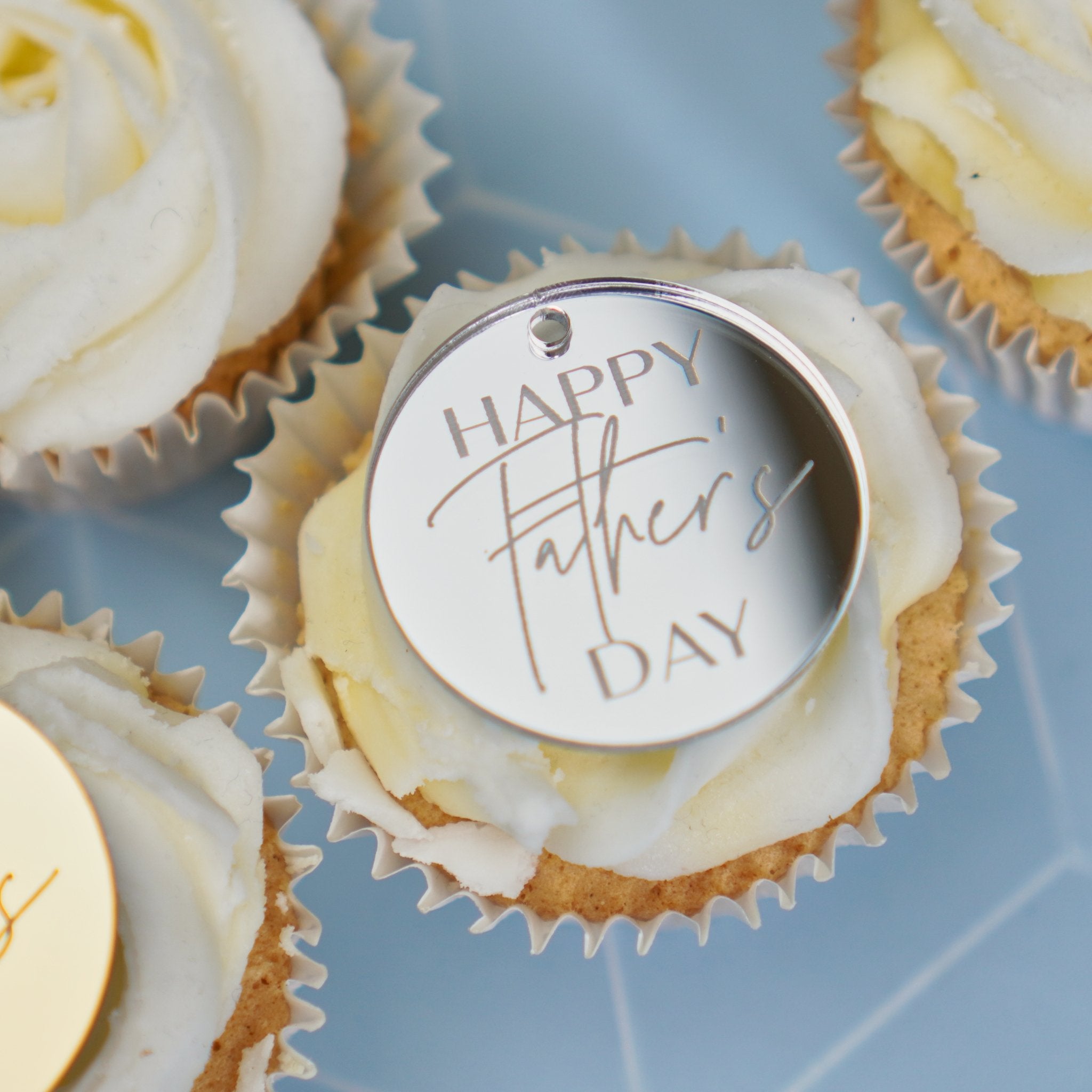 Happy Fathers Day Cupcake Toppers