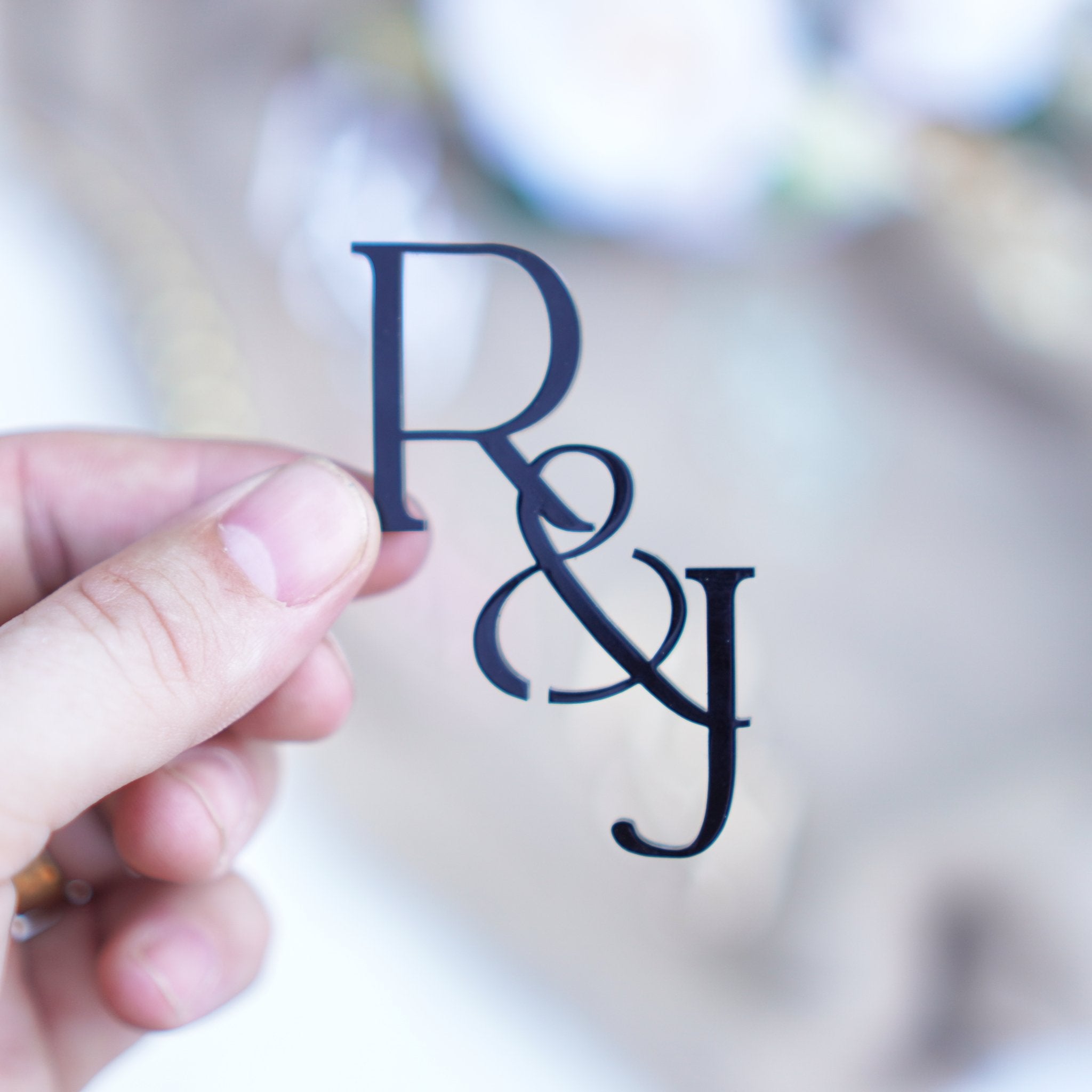 Glass drink charms