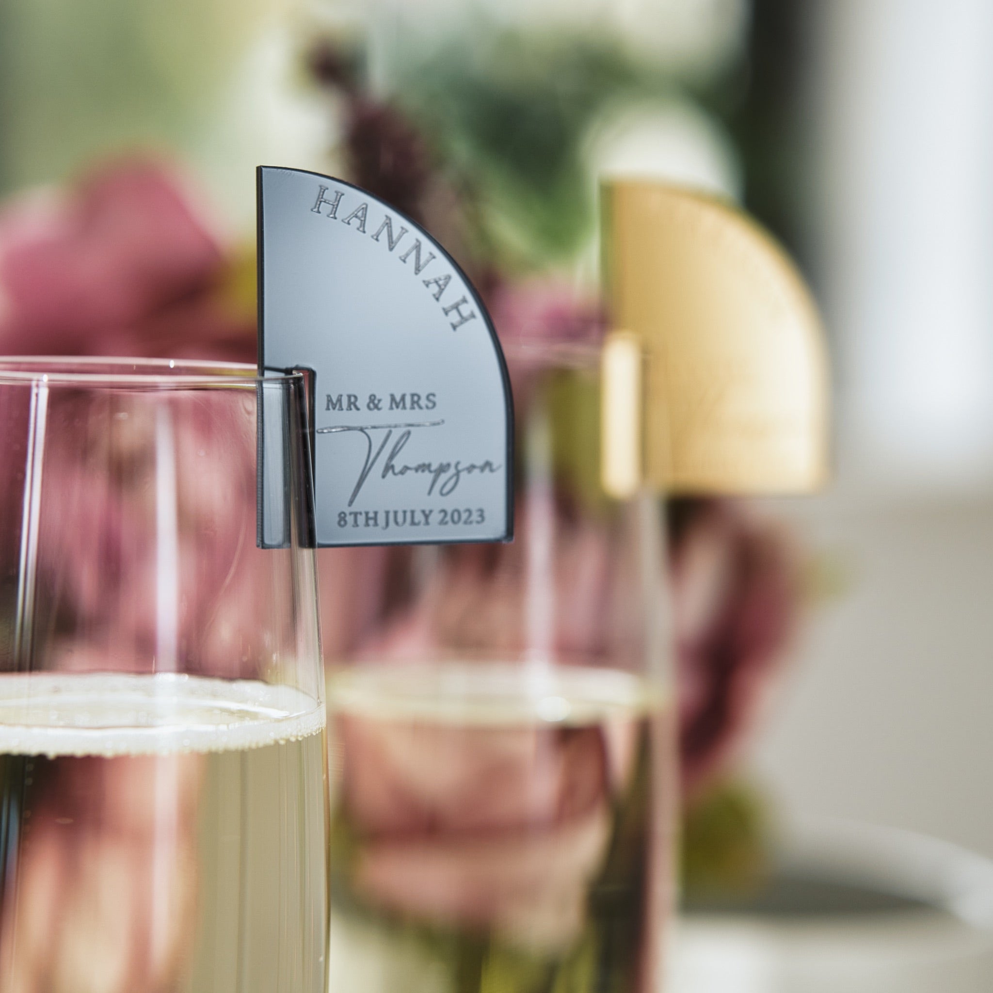 Wedding Favour wine charms