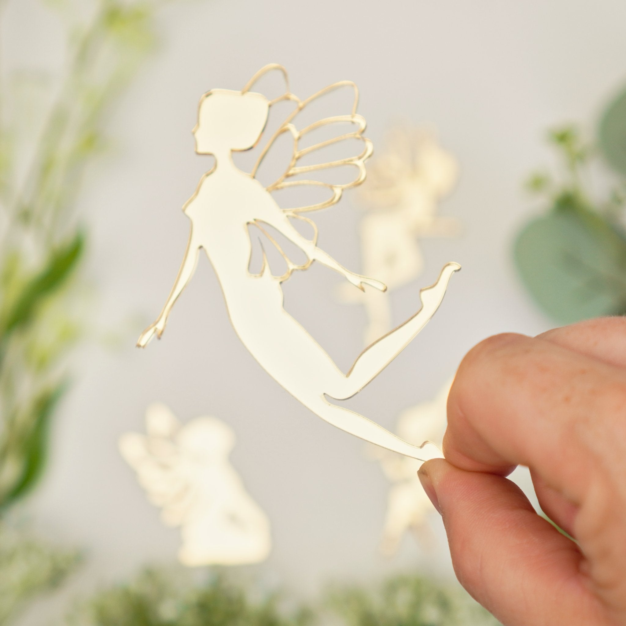 Fairy Cake Topper Acrylic Fairy Cake Charms