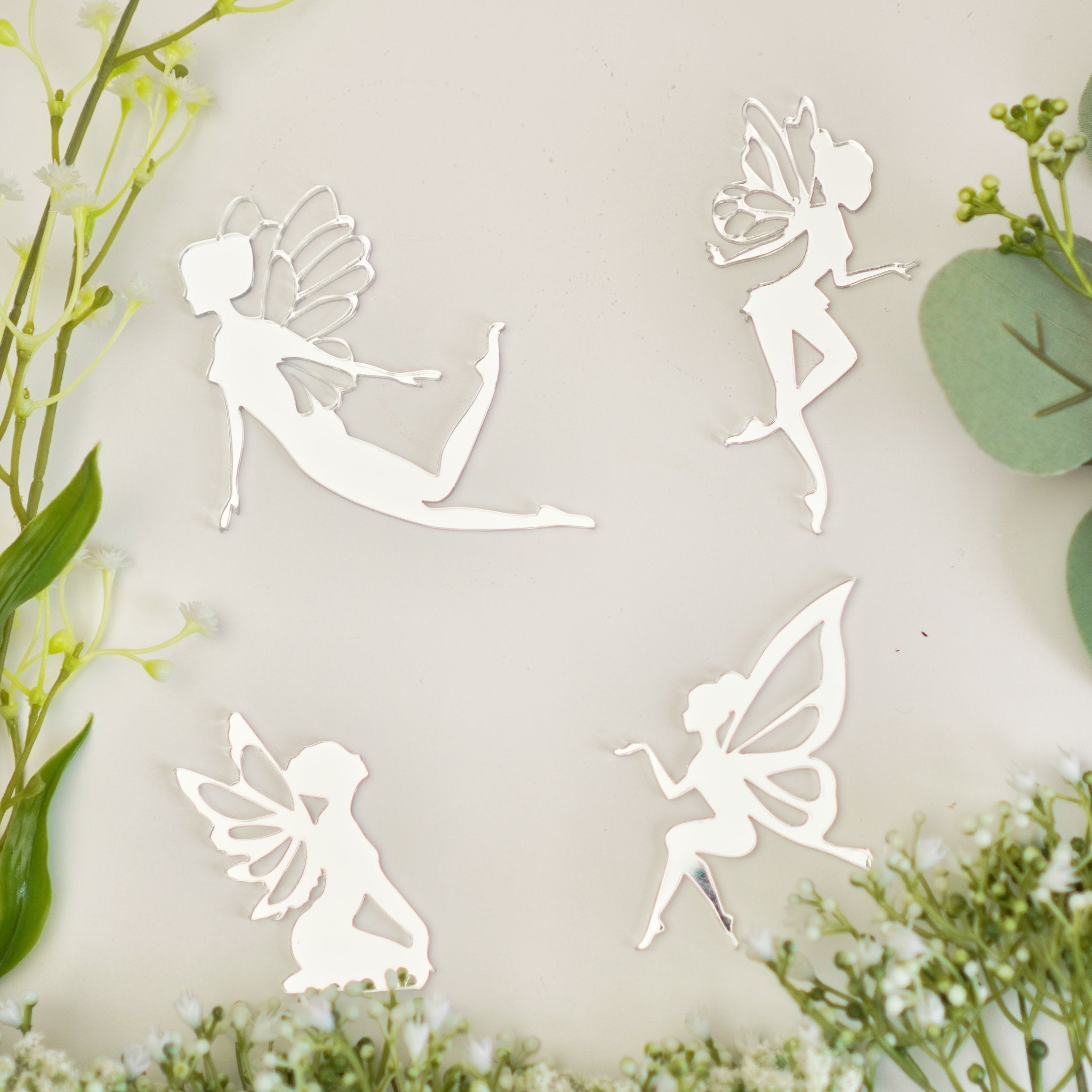 Fairy Cake Topper Acrylic Fairy Cake Charms