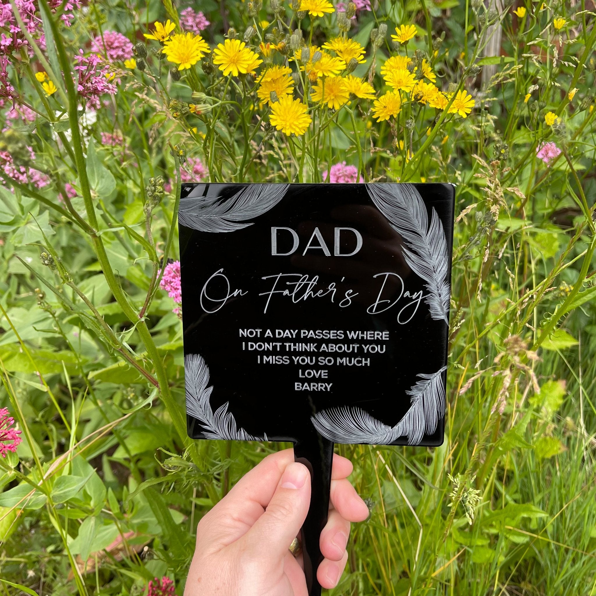 Fathers Memorial decoration