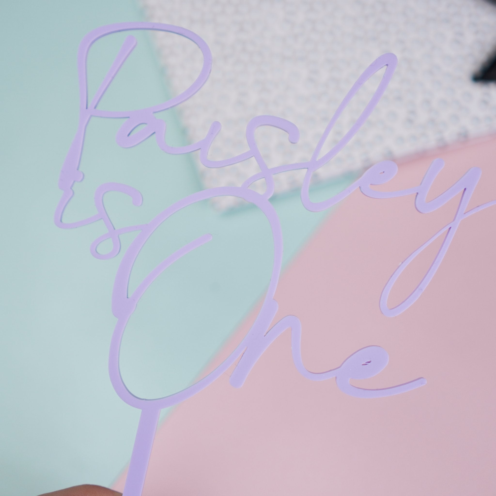 Custom Birthday Cake Topper