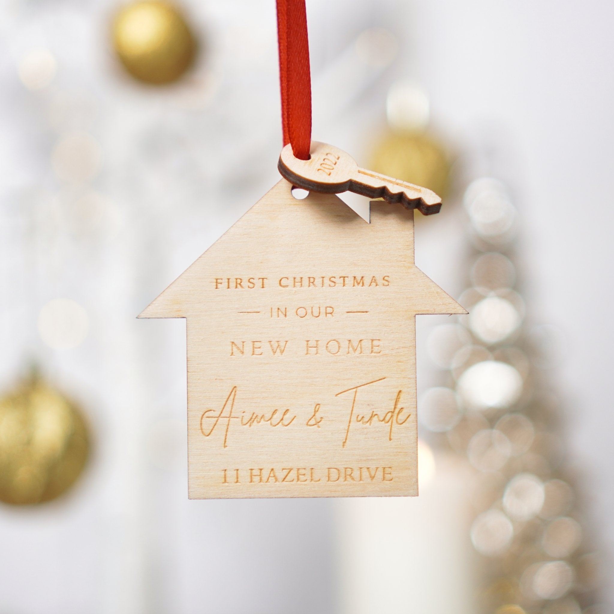 First Christmas in new home gift