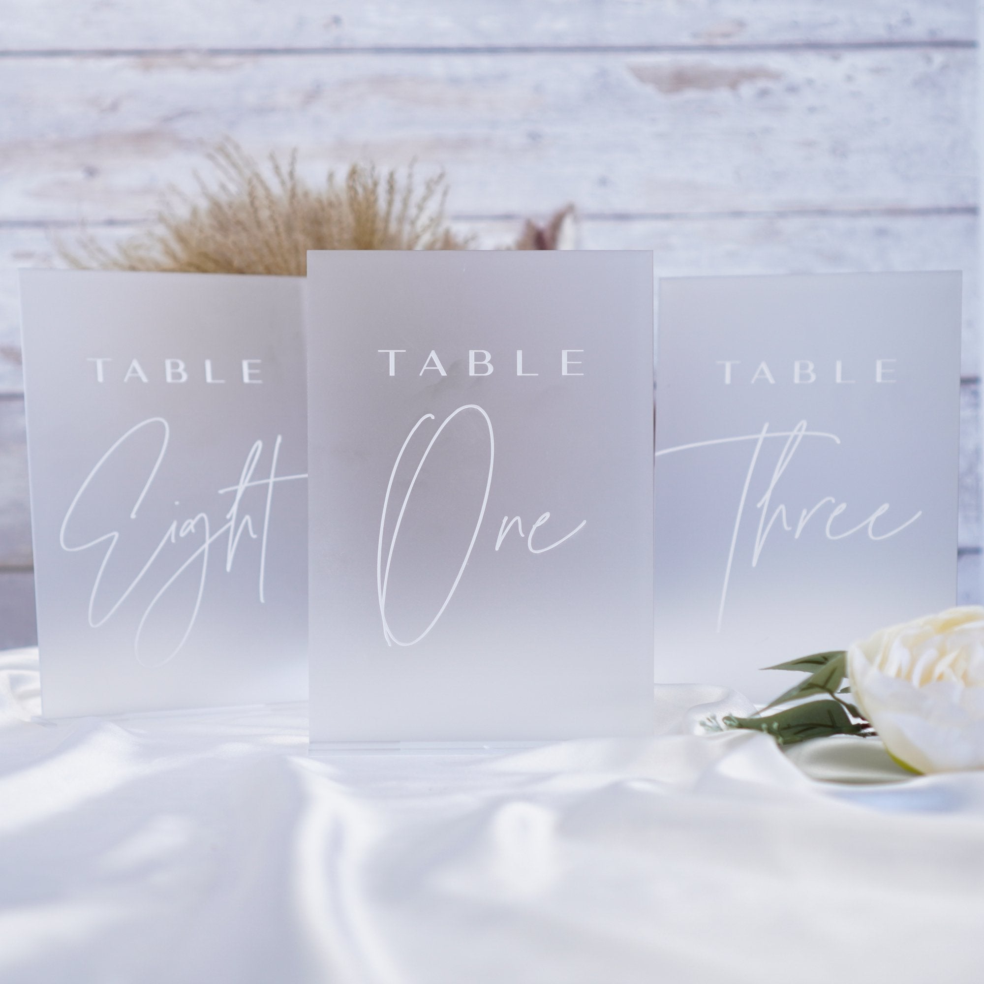 Wedding Table Numbers With Stand