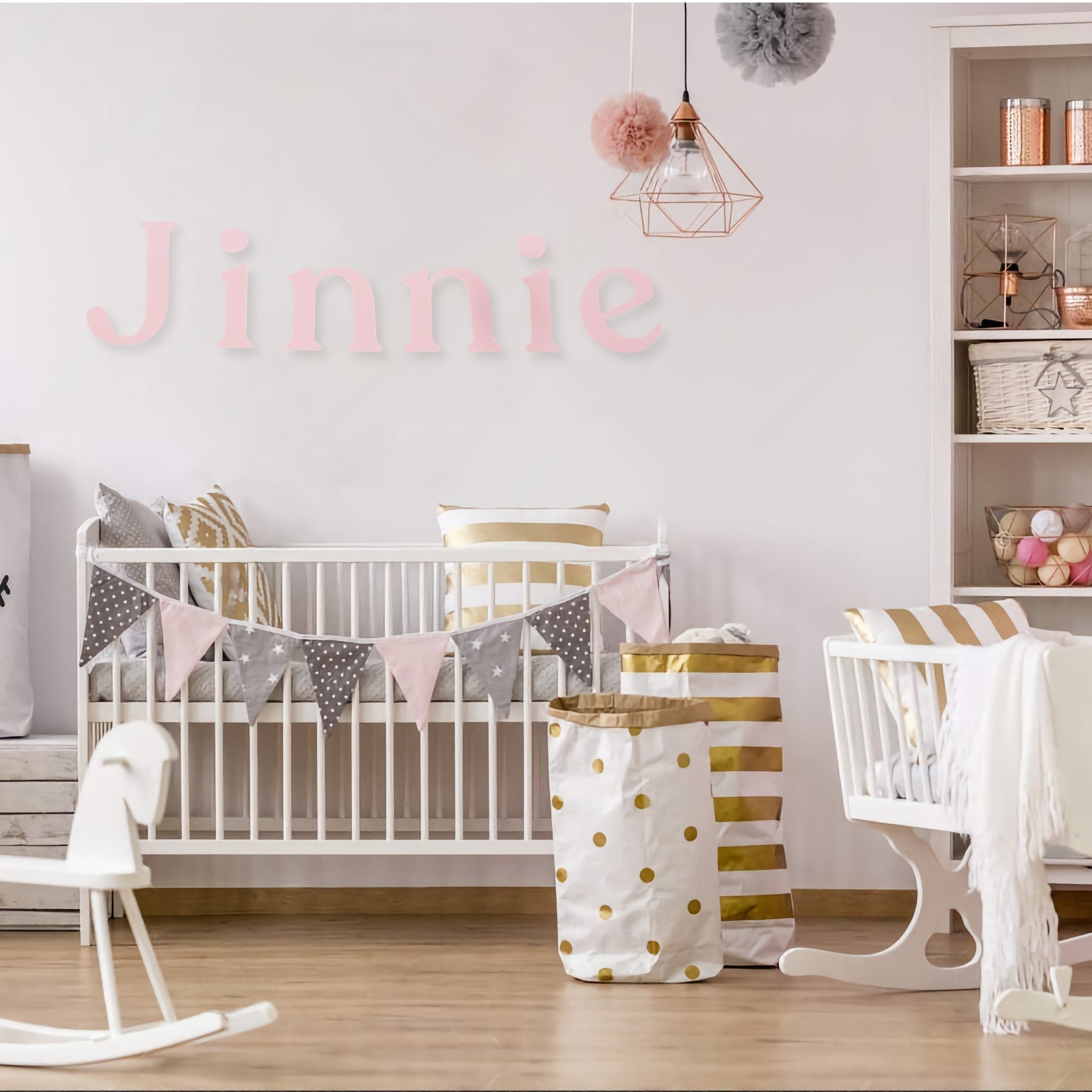 Acrylic Letters Large Nursery Sign Personalised