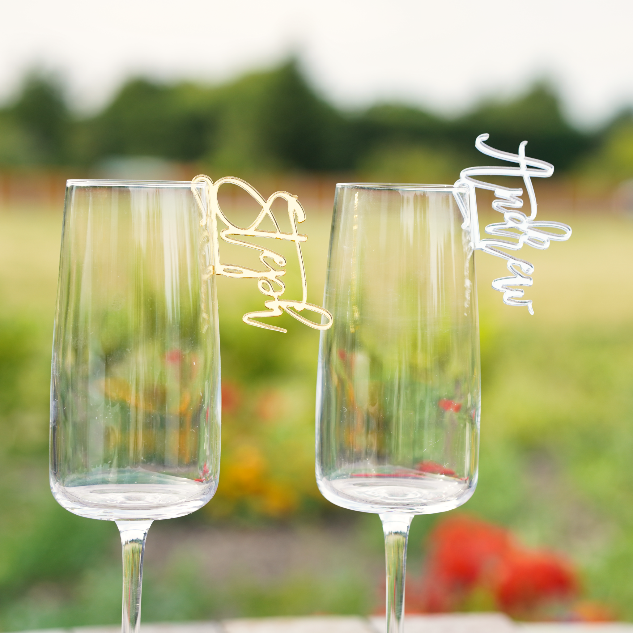 Personalised Wedding Drink Charm