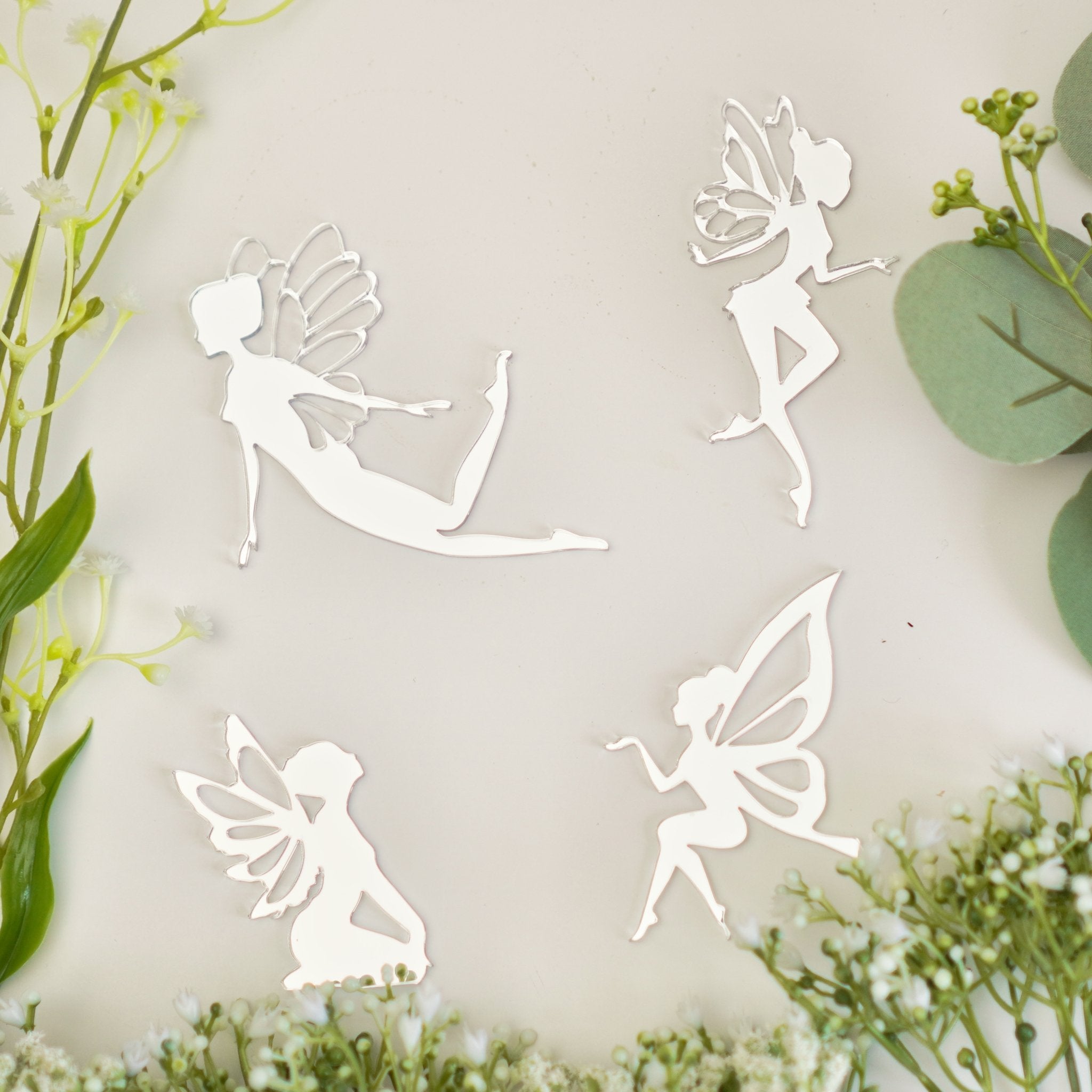 Fairy Cake Topper Acrylic Fairy Cake Charms