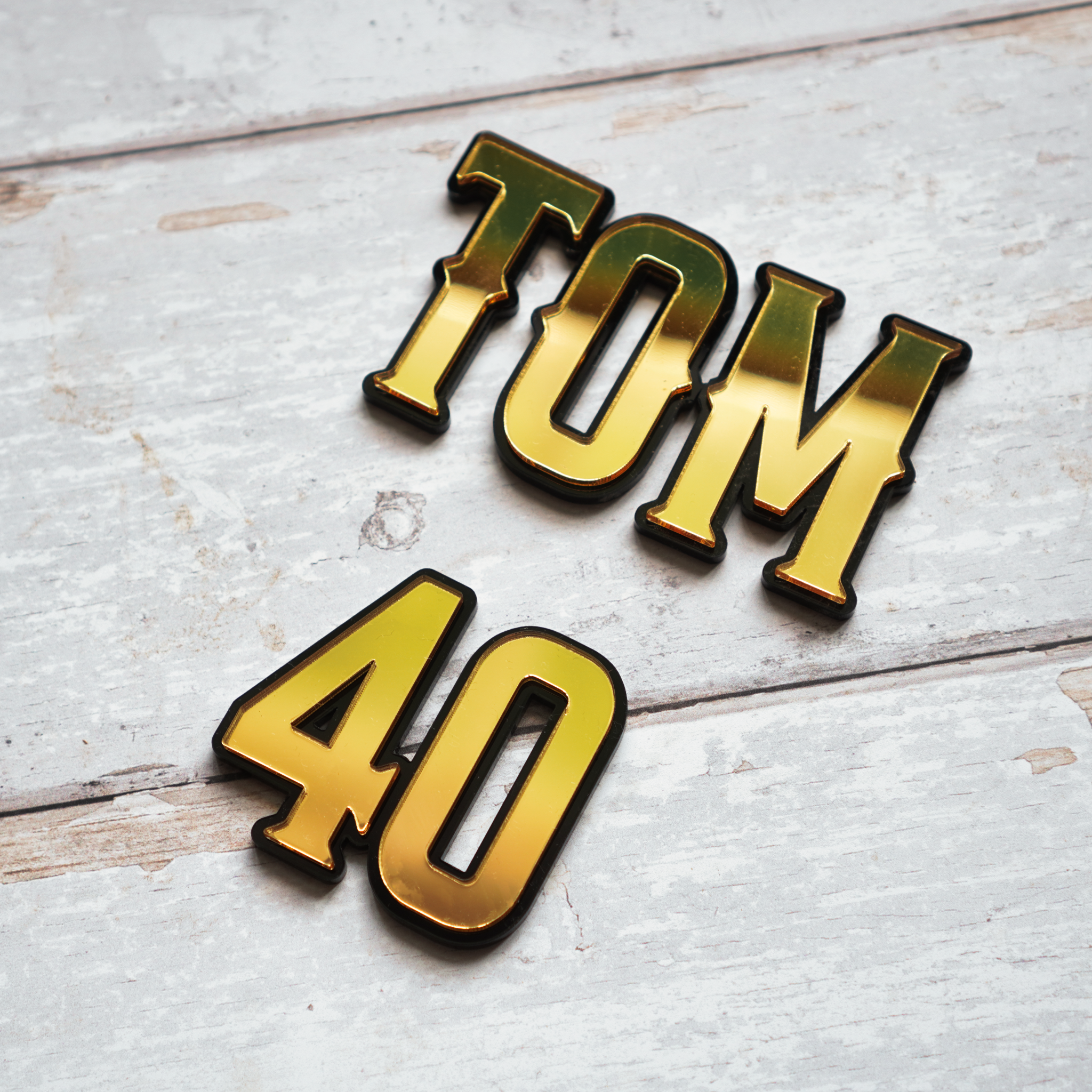 Double Layer Cake Topper
