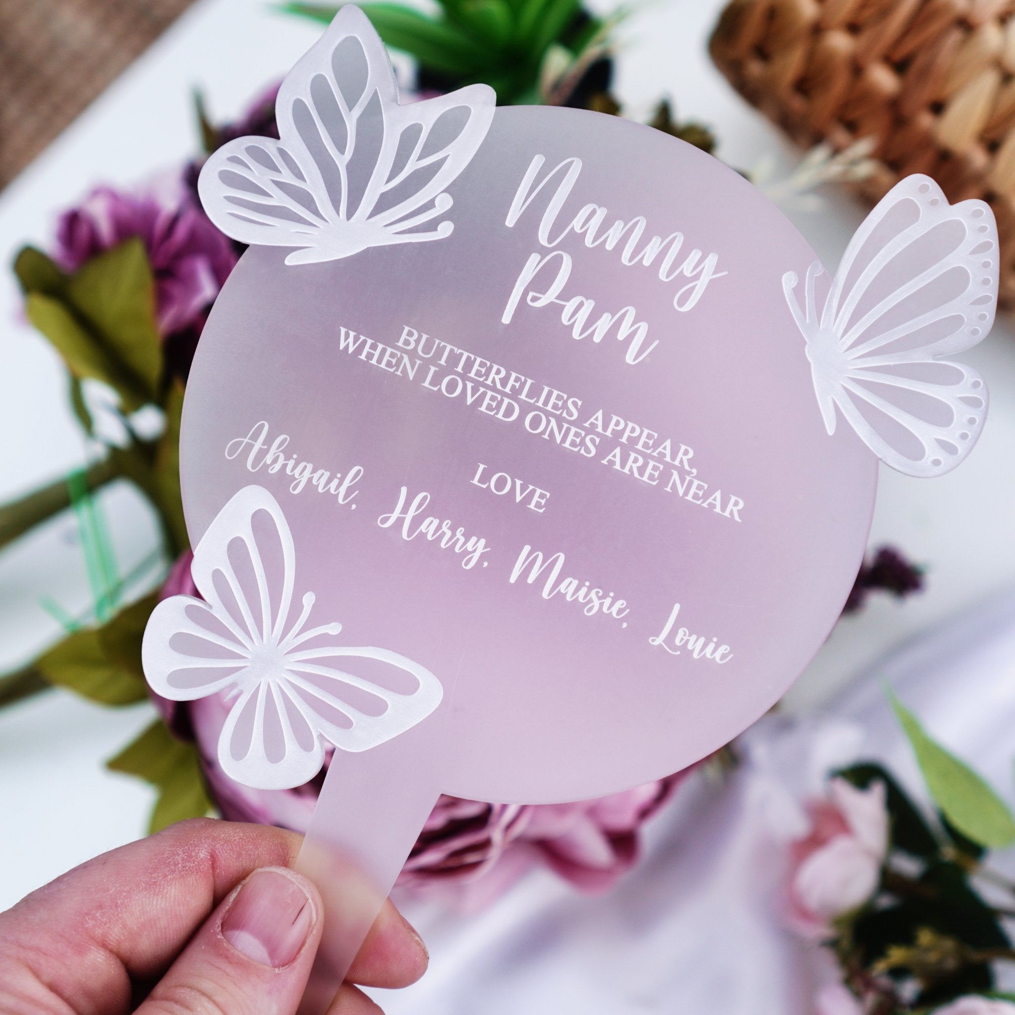 Personalised Grave Ornament