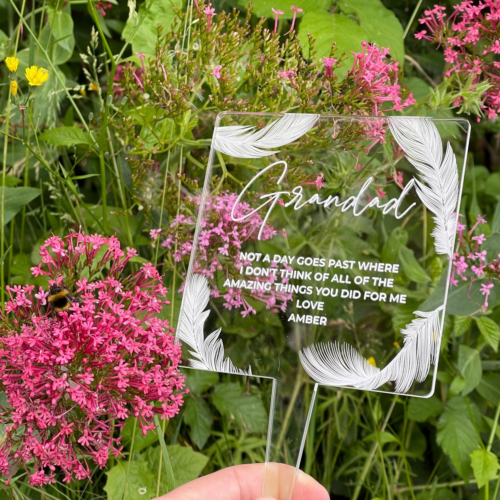 Personalised Grave Marker
