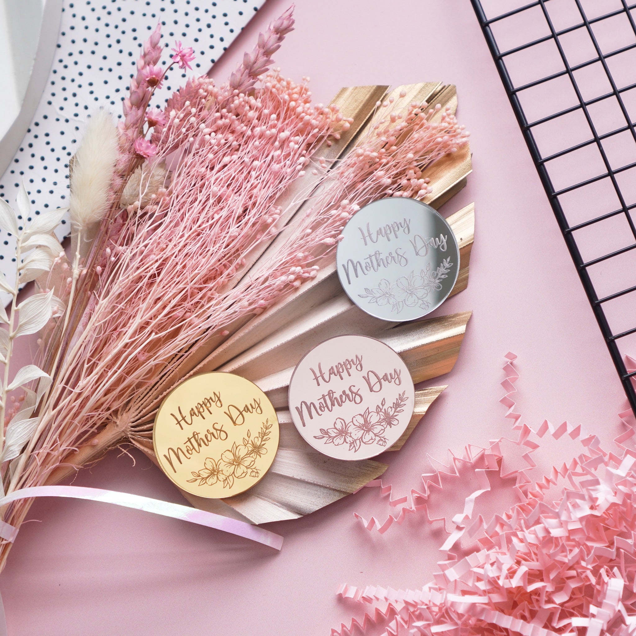 Happy Mothers Day Cupcake Topper