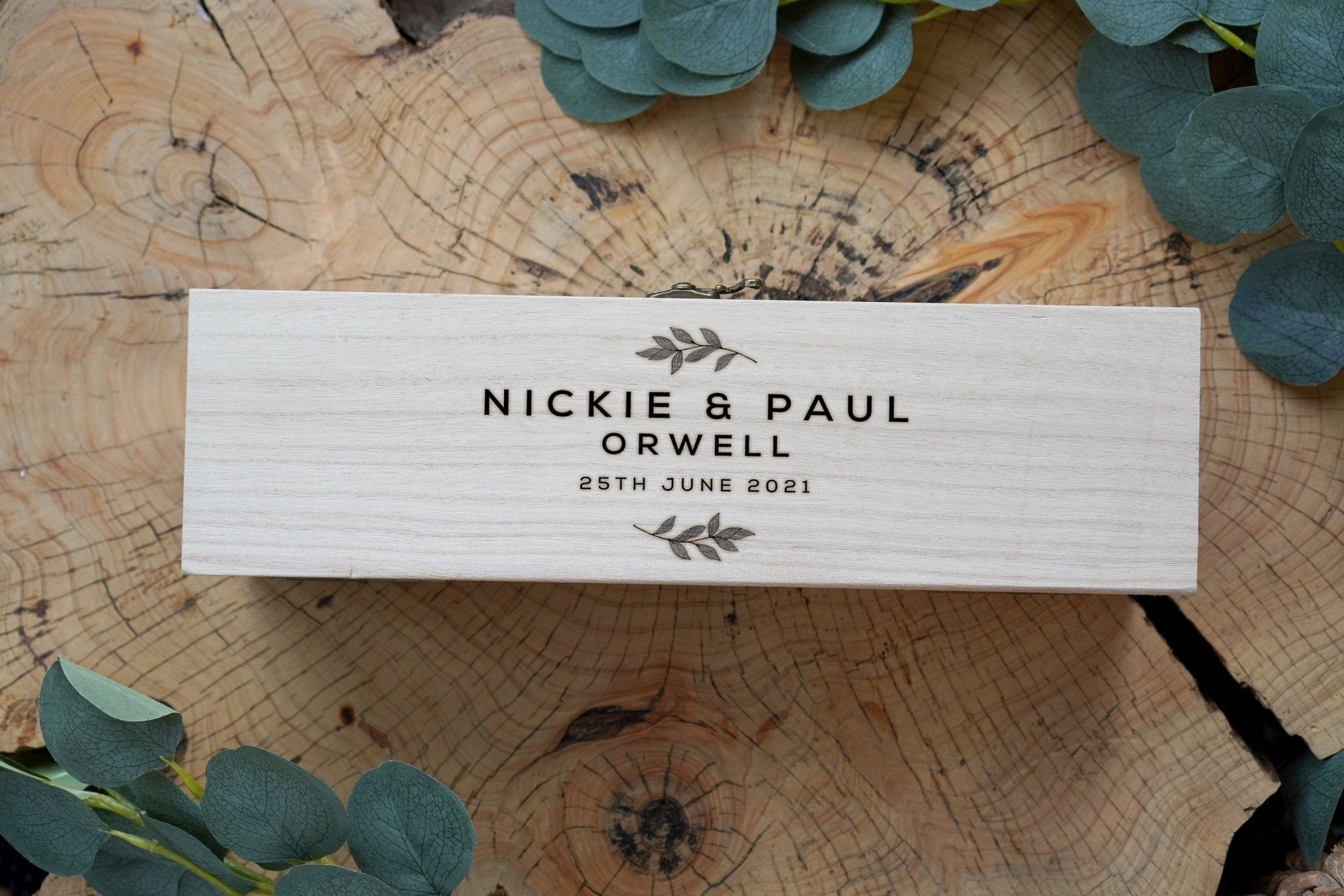 Personalised Wine Box