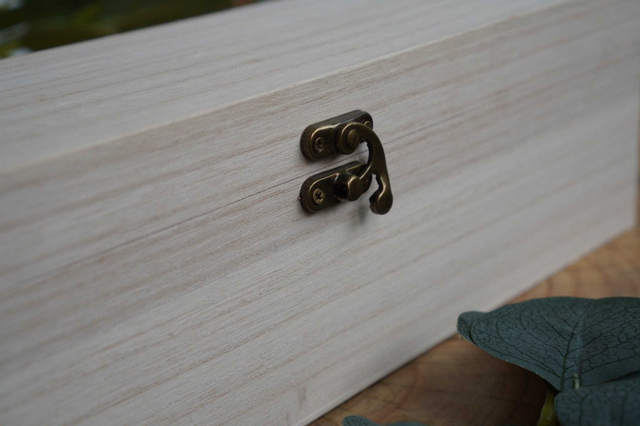 Wooden champagne box