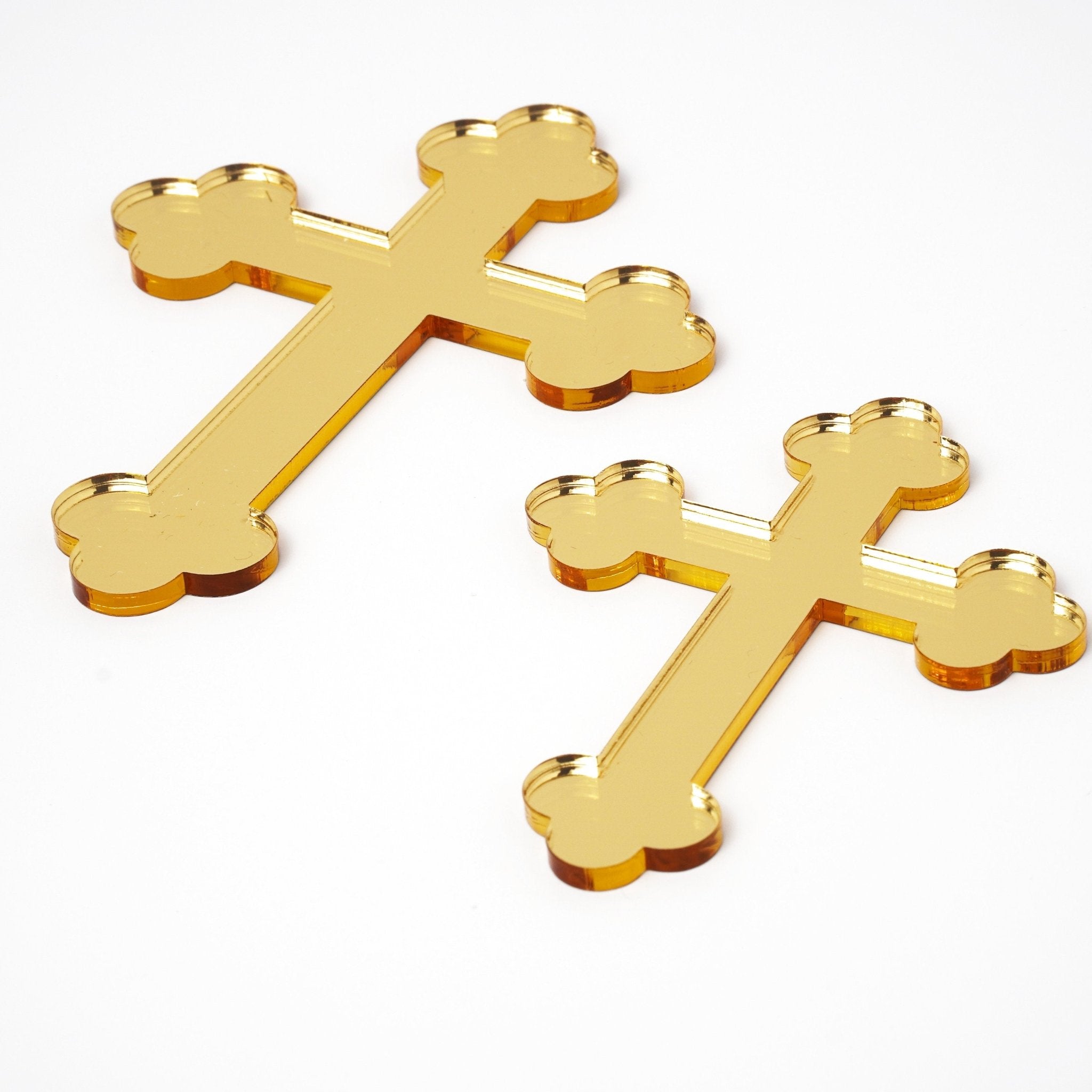 Crucifix Cross Cake Charm