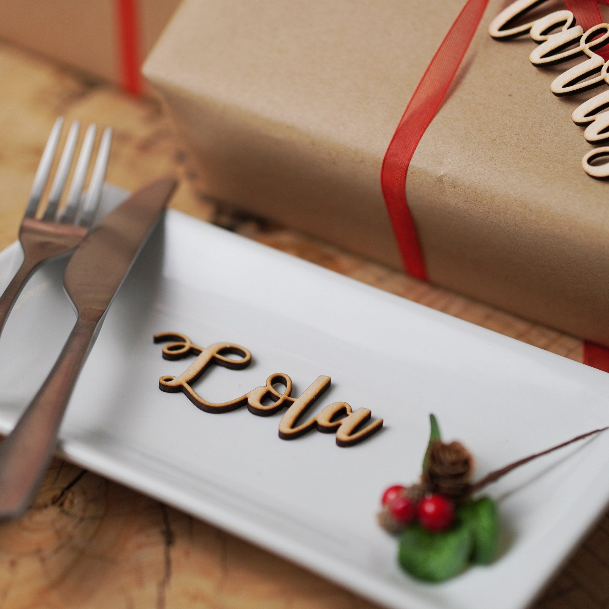 Personalised Gift Tag / Wedding Place names