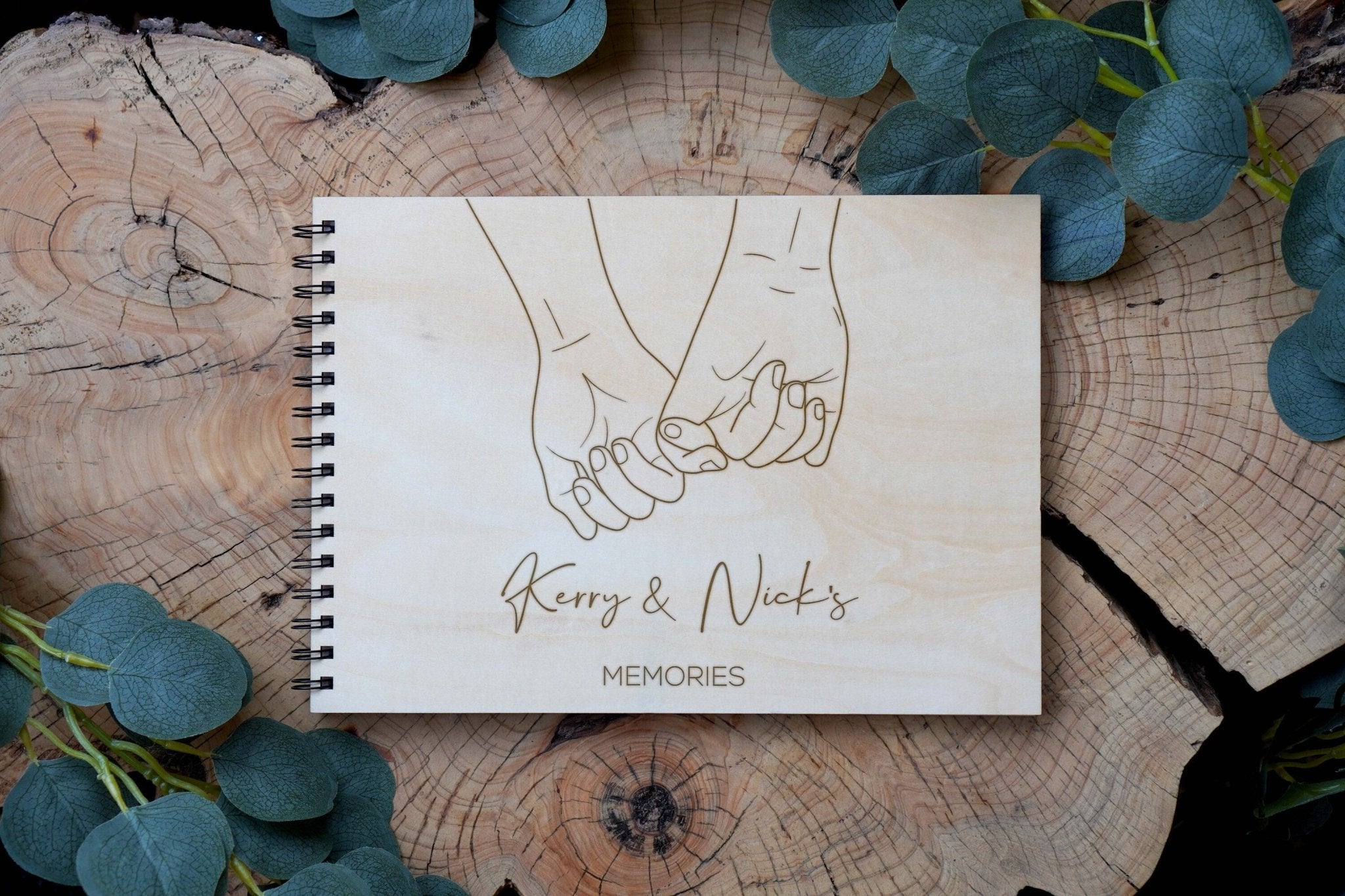 Personalised Valentines Day Gift Scrap Book