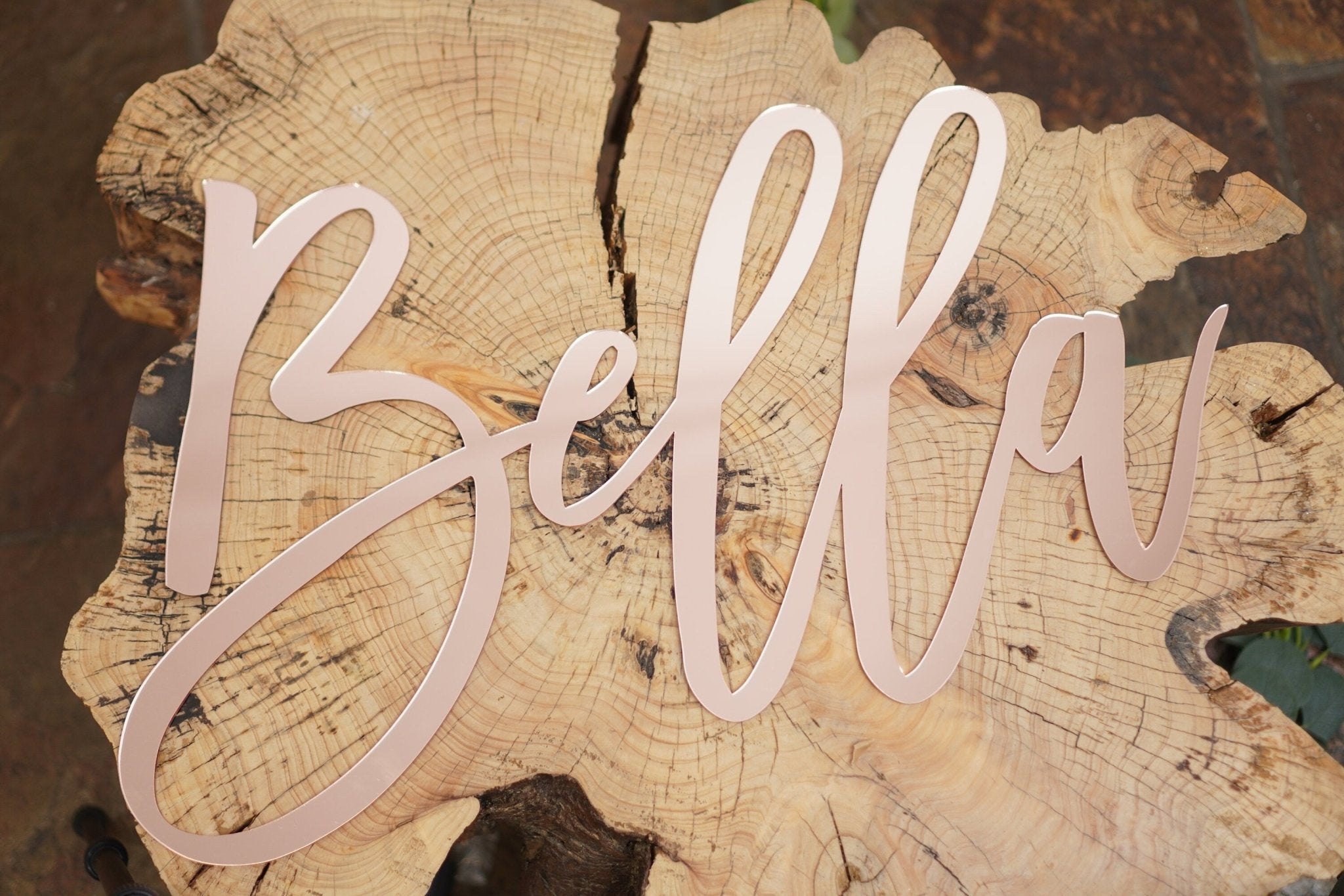 Large Personalised Nursery Name Sign