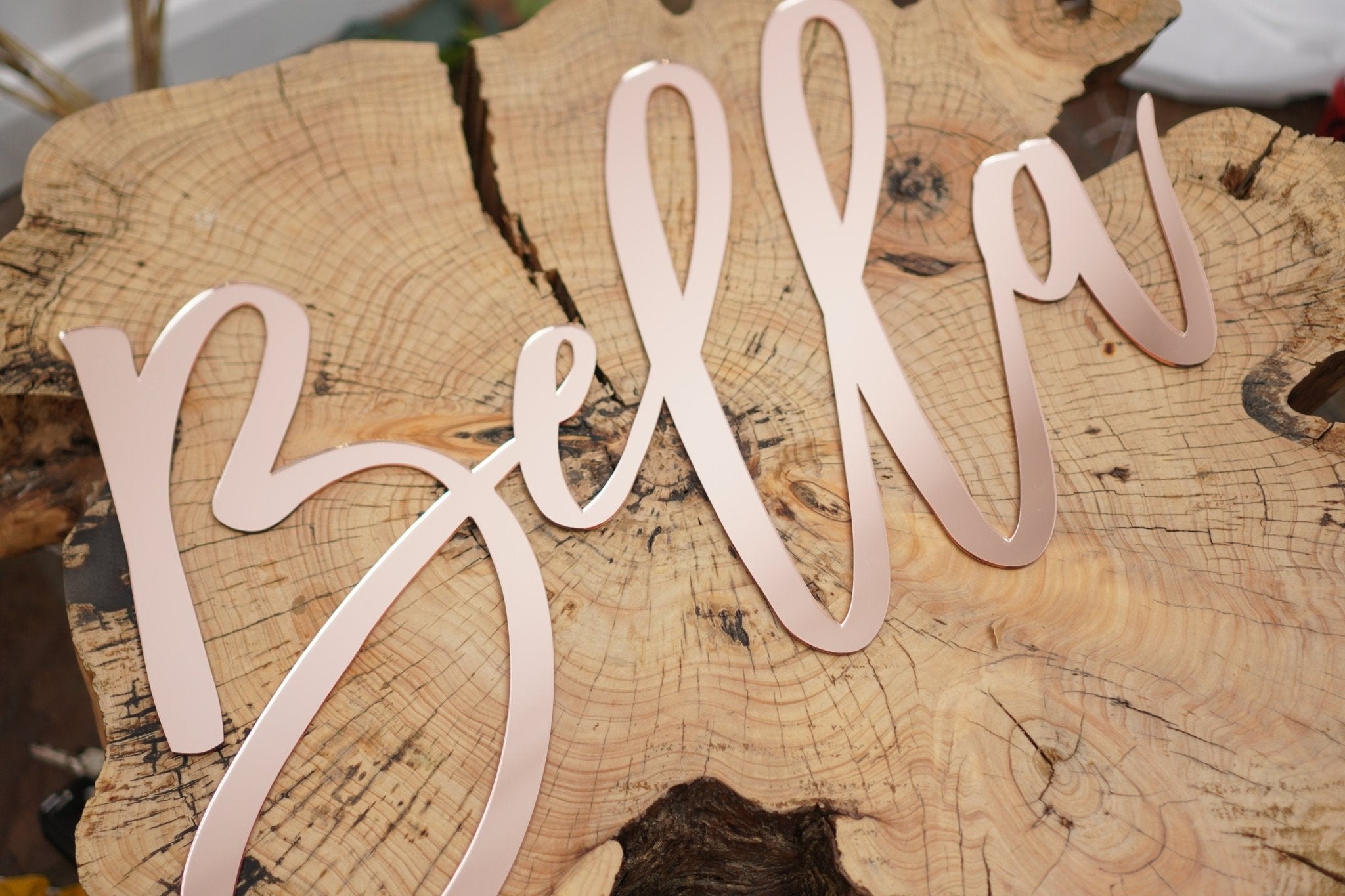 Large Personalised Nursery Name Sign
